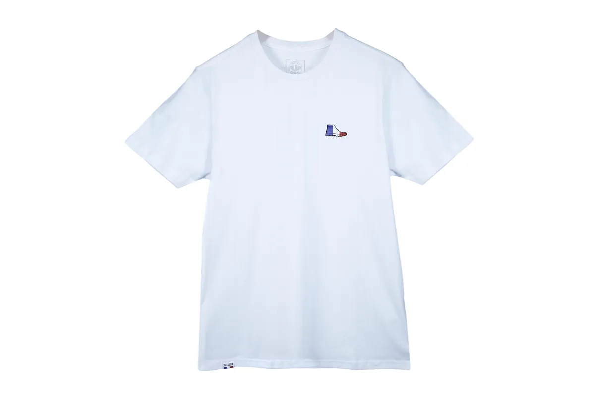 174190-100 | FRENCH PAMPA T-SHIRT | WHITE sold by Palladium Boots