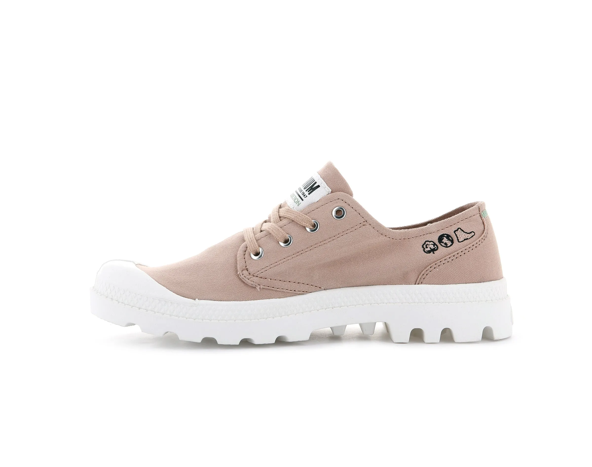 77075-663-M | PAMPA OXFORD ORGANIC II | ROSE BRICK sold by Palladium Boots product image thumbnail 4