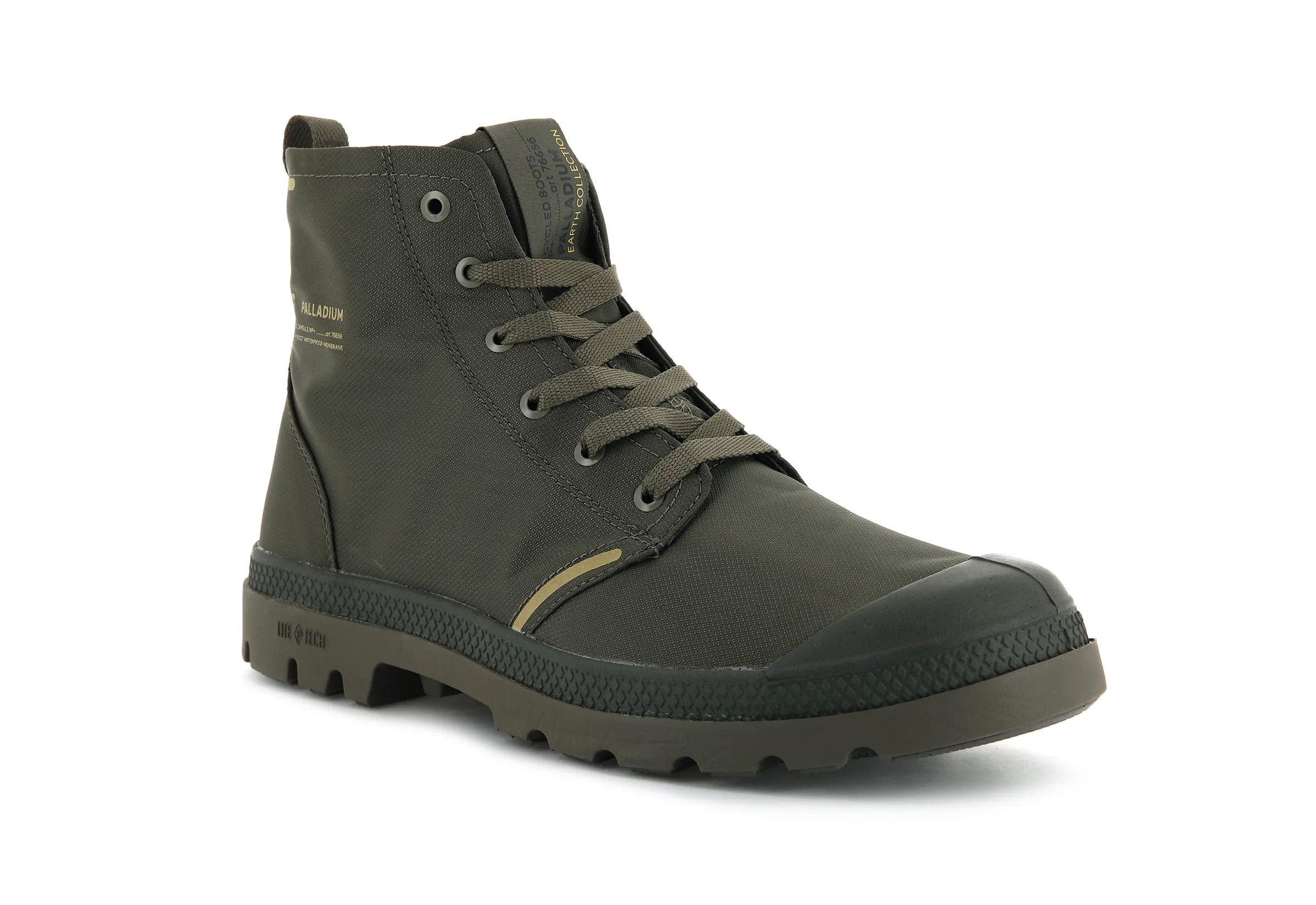 76656-377-M | PAMPA LITE+ RECYCLE WP+ | DUSKY GREEN sold by Palladium Boots product image thumbnail 2