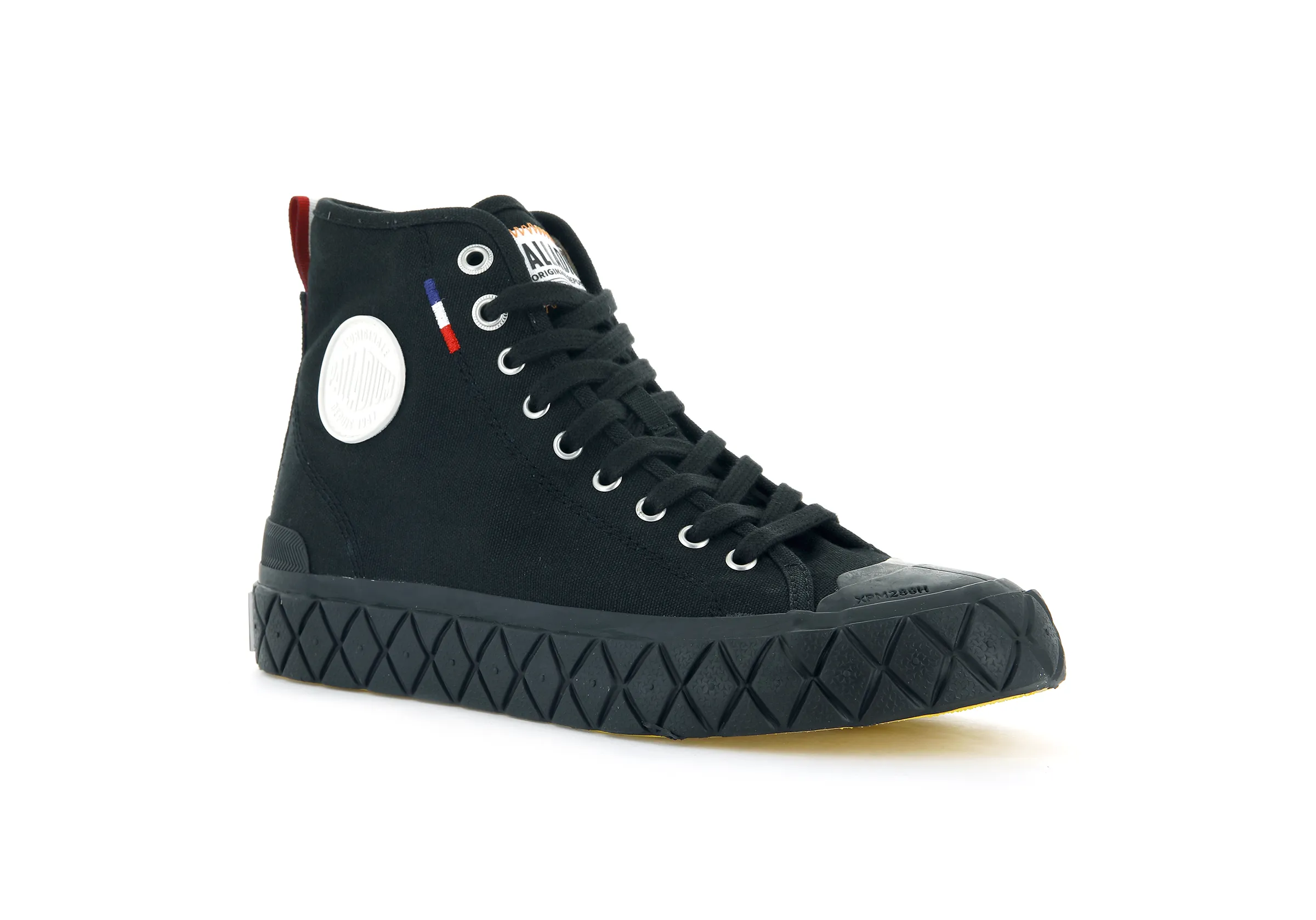 77015-008-M | PALLA ACE CANVAS MID | BLACK/BLACK sold by Palladium Boots product image thumbnail 2