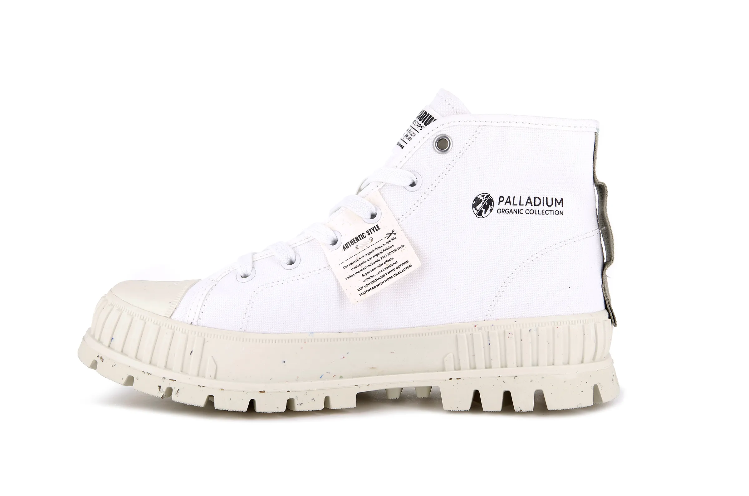 77353-116-M | PALLASHOCK MID ORGANIC | STAR WHITE sold by Palladium Boots product image thumbnail 4