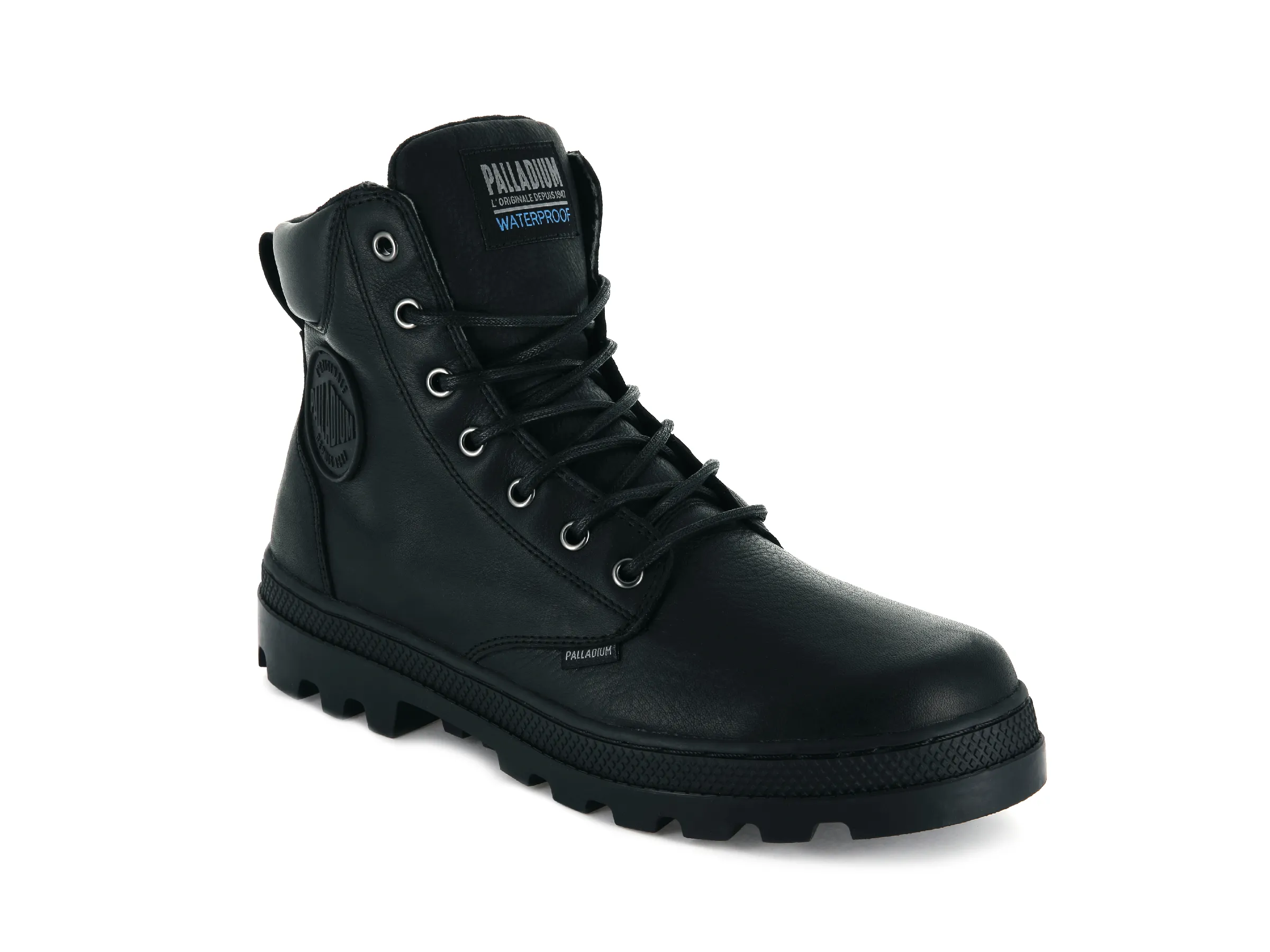 05938-010-M | PALLABOSSE SPORT CUFF WATERPROOF | BLACK/BLACK sold by Palladium Boots product image thumbnail 2