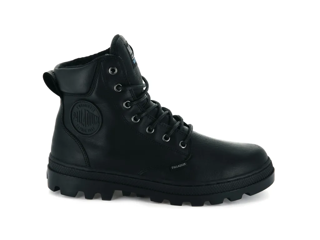 05938-010-M | PALLABOSSE SPORT CUFF WATERPROOF | BLACK/BLACK sold by Palladium Boots