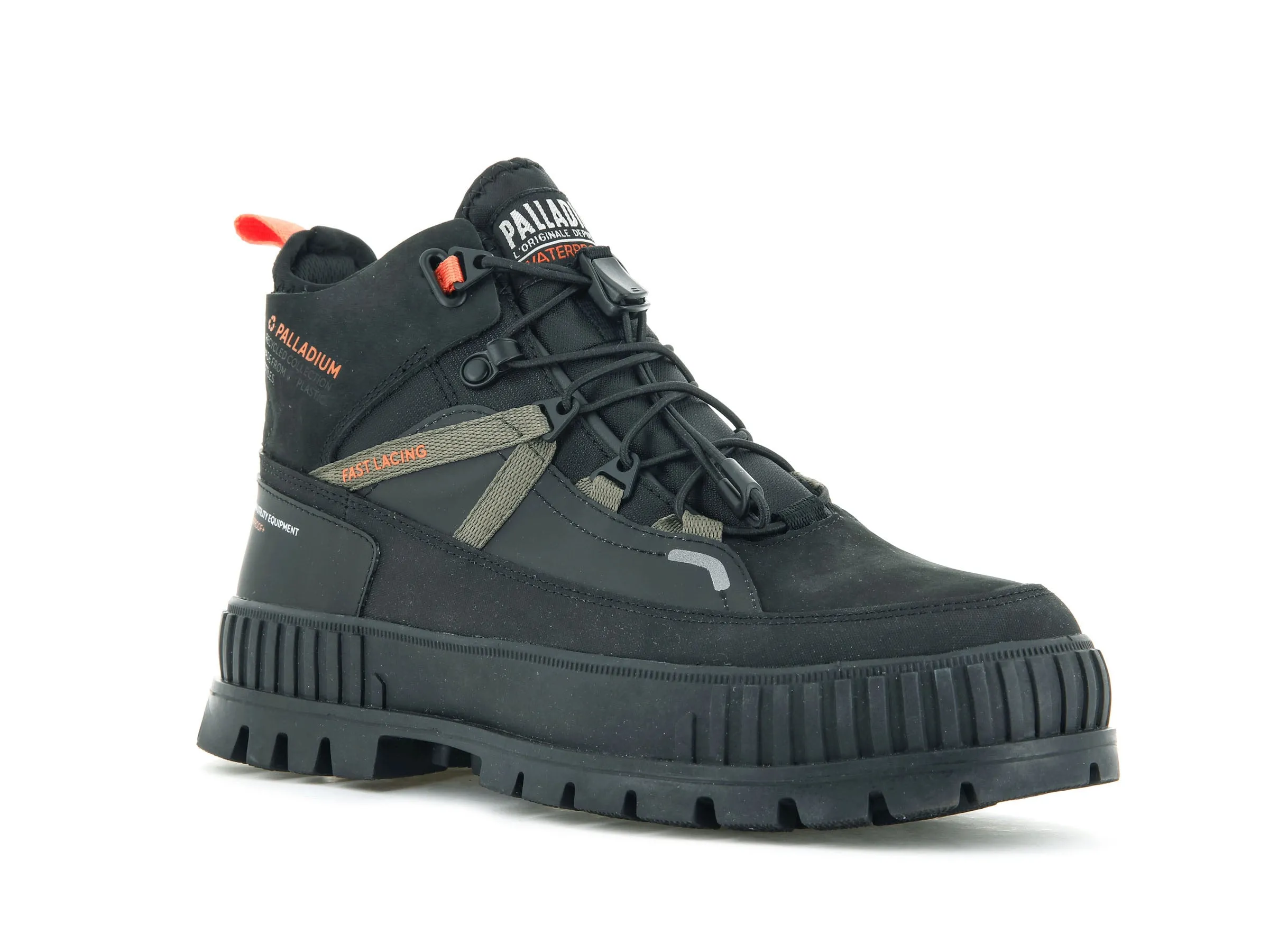 77989-008-M | PALLASHOCK TRAVEL WP+ | BLACK sold by Palladium Boots product image thumbnail 2
