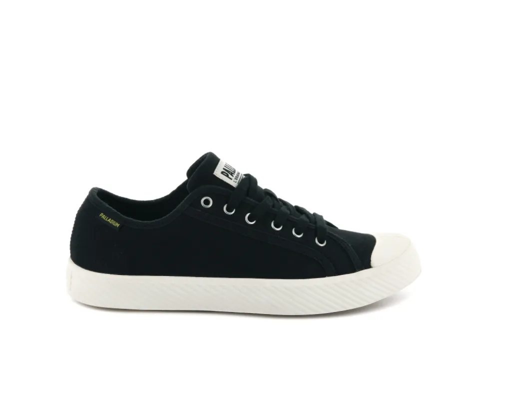 75733-010-M | PALLAPHOENIX OG CANVAS | BLACK/ECRU sold by Palladium Boots