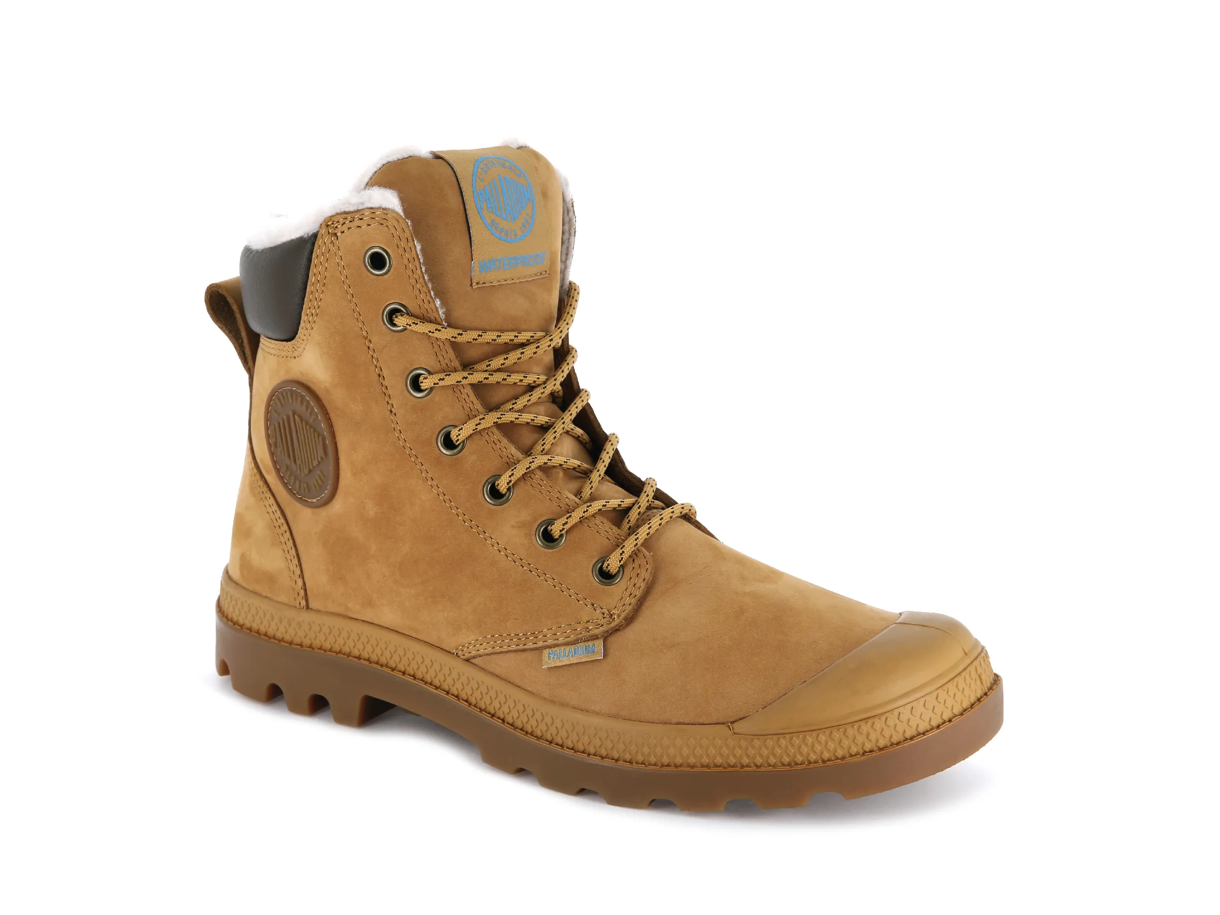 72992-228-M | PAMPA SPORT CUFF WPS | AMBER GOLD/GUM sold by Palladium Boots product image thumbnail 2