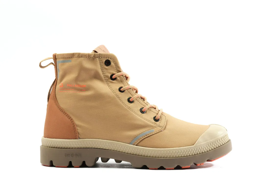76656-293-M | PAMPA LITE+ RECYCLE WP+ | CARAMEL/CINAMMON sold by Palladium Boots