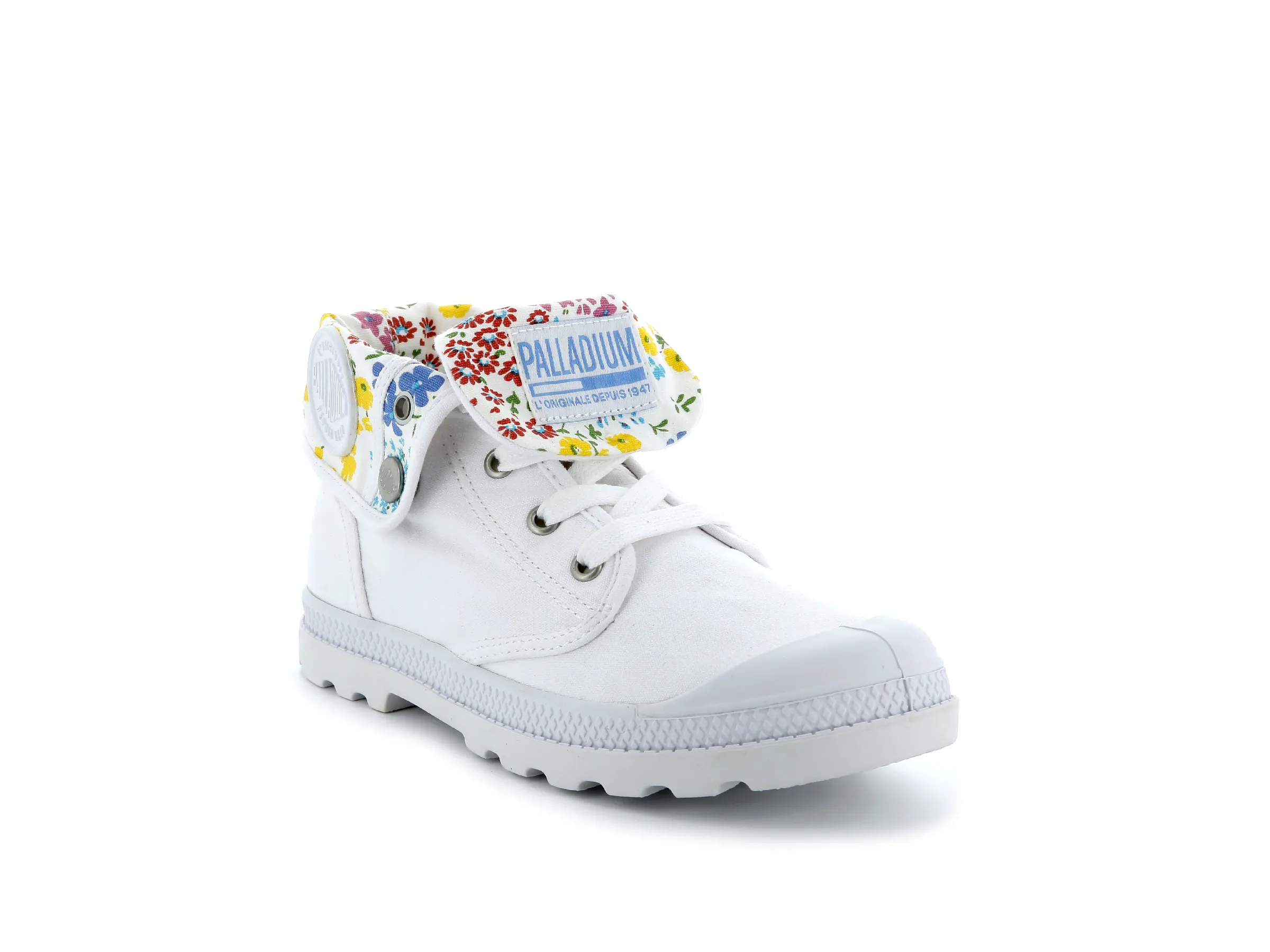 93314-124-M | WOMENS BAGGY LOW LP | WHITE/STAR WHITE sold by Palladium Boots product image thumbnail 2