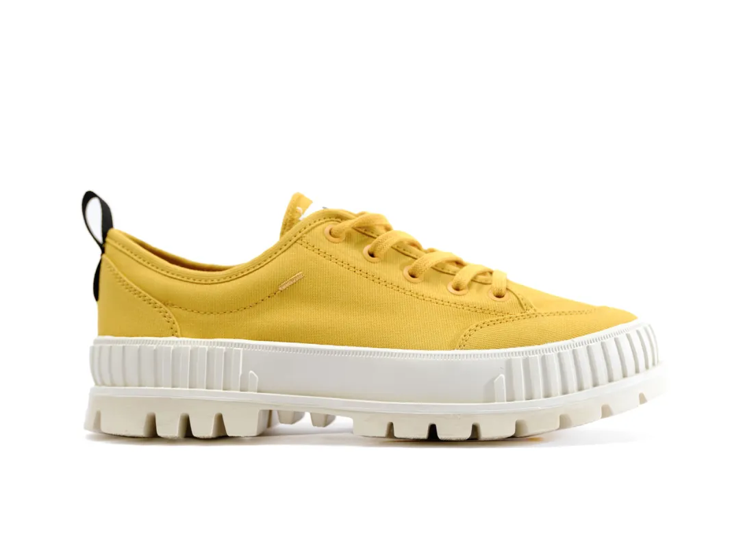 78569-730-M | PALLASHOCK LO ORGANIC 2 | SPICY MUSTARD sold by Palladium Boots