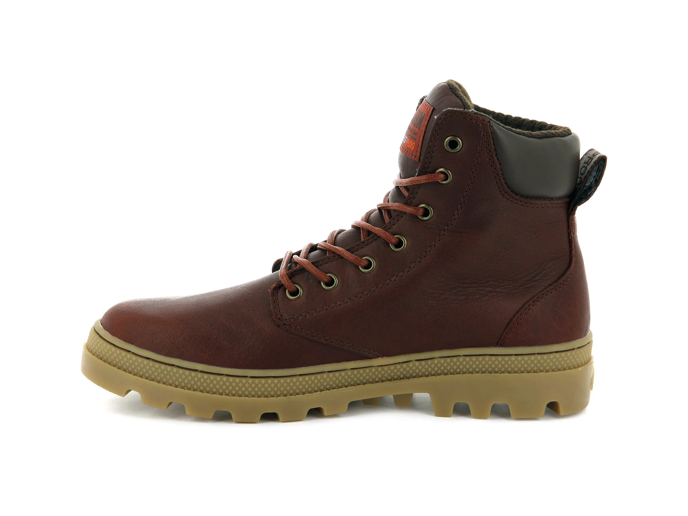 05938-225-M | PALLABOSSE SPORT CUFF WATERPROOF | BURNT OCHRE/CHOCOLATE BROWN/LIGHT GUM sold by Palladium Boots product image thumbnail 4