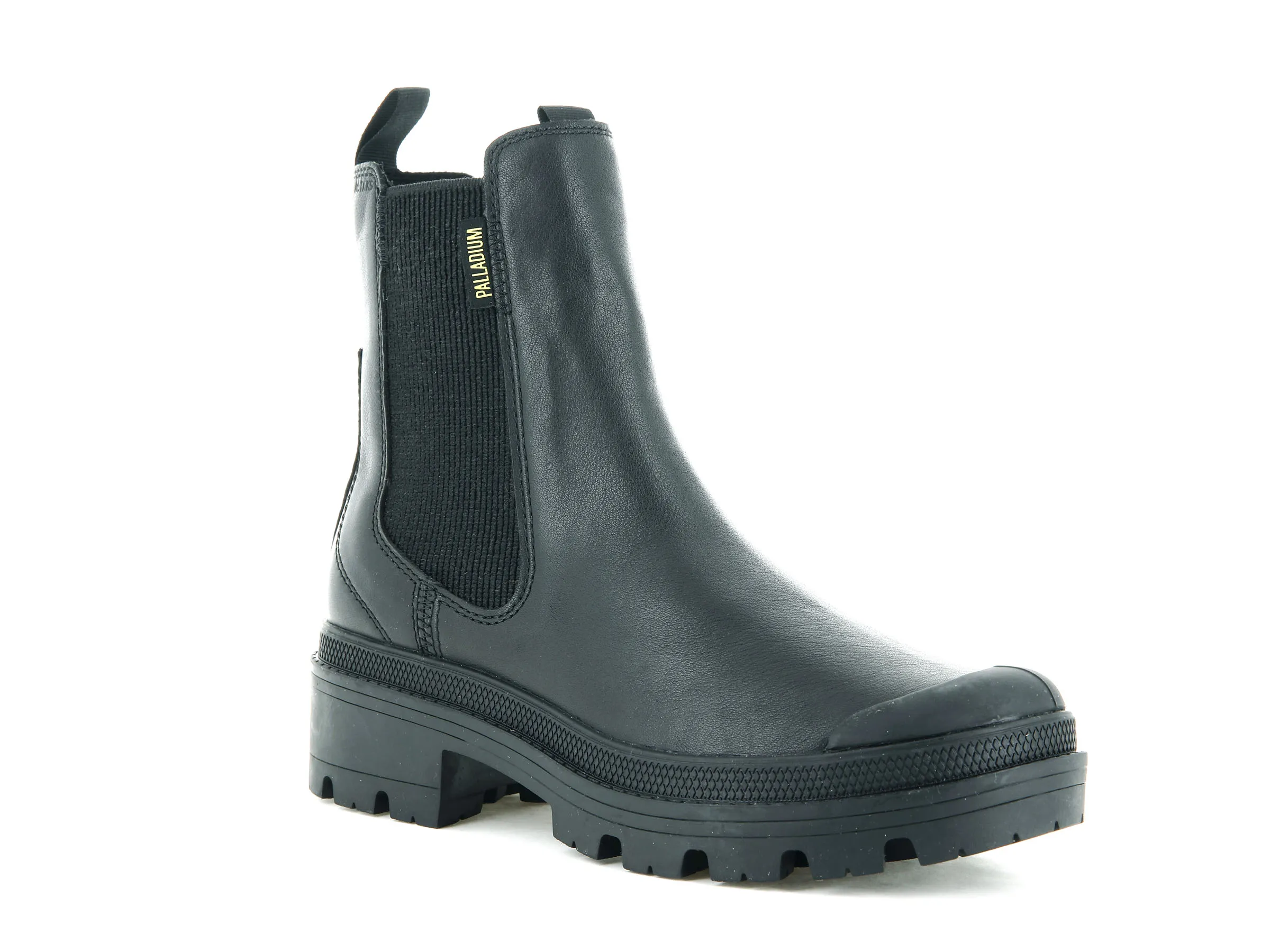 97970-001-M | PALLABASE CHELSEA LEATHER | BLACK/BLACK sold by Palladium Boots product image thumbnail 2