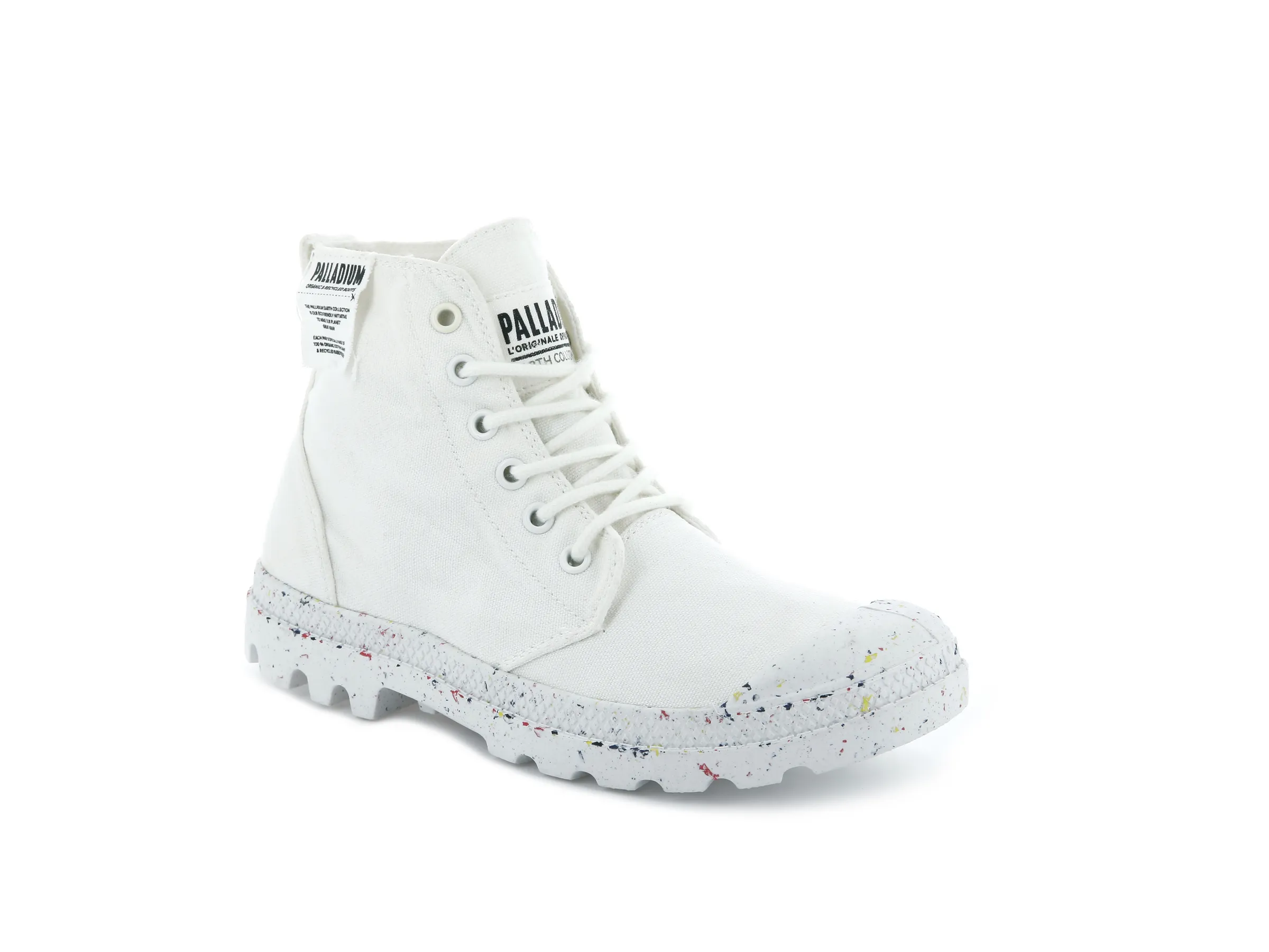 96199-116-M | PAMPA HI ORGANIC | STAR WHITE sold by Palladium Boots product image thumbnail 2