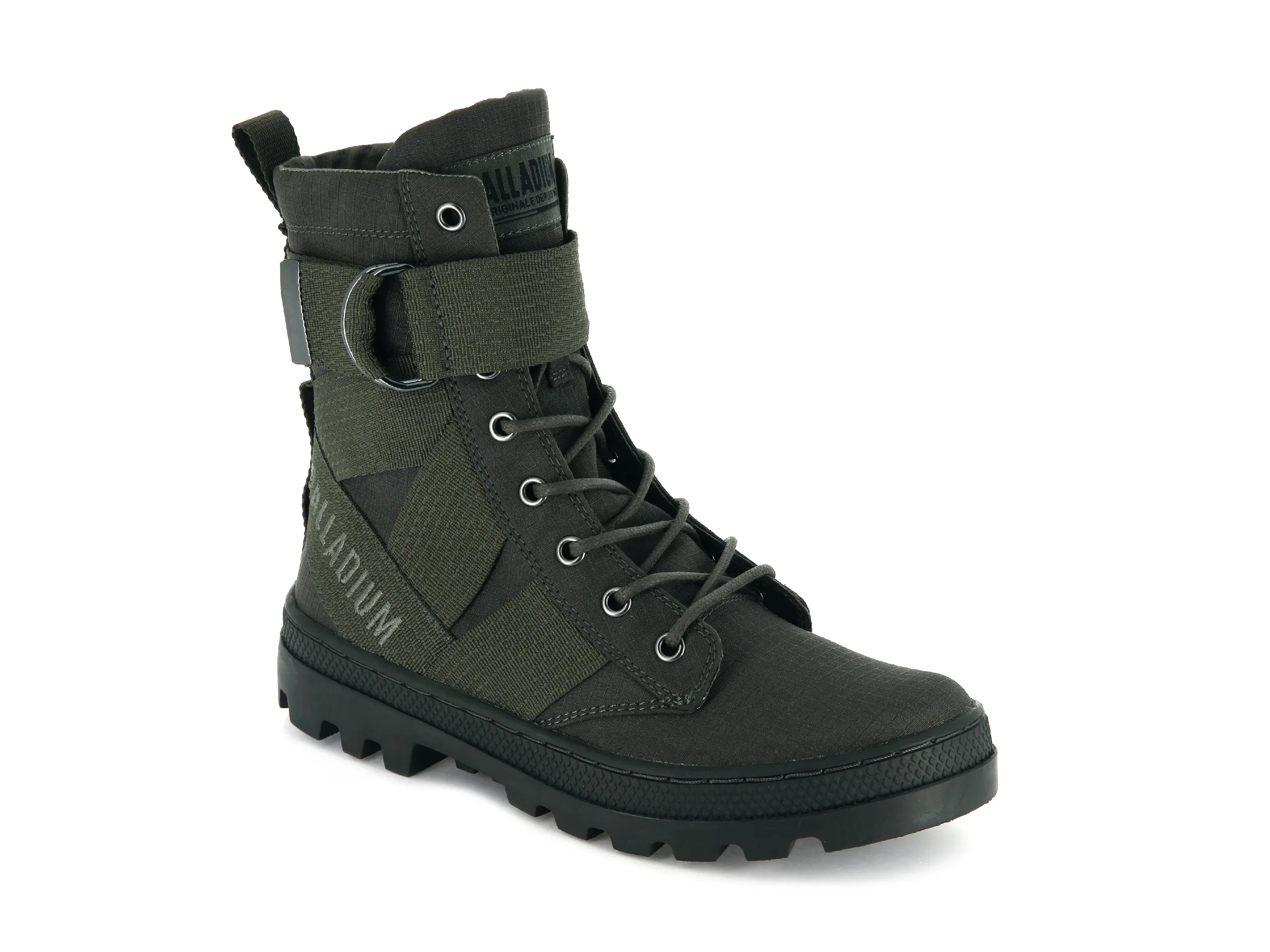 95946-345-M | PALLABOSSE TACT ST TEXTILE | VETIVER/OLIVE NIGHT sold by Palladium Boots product image thumbnail 2