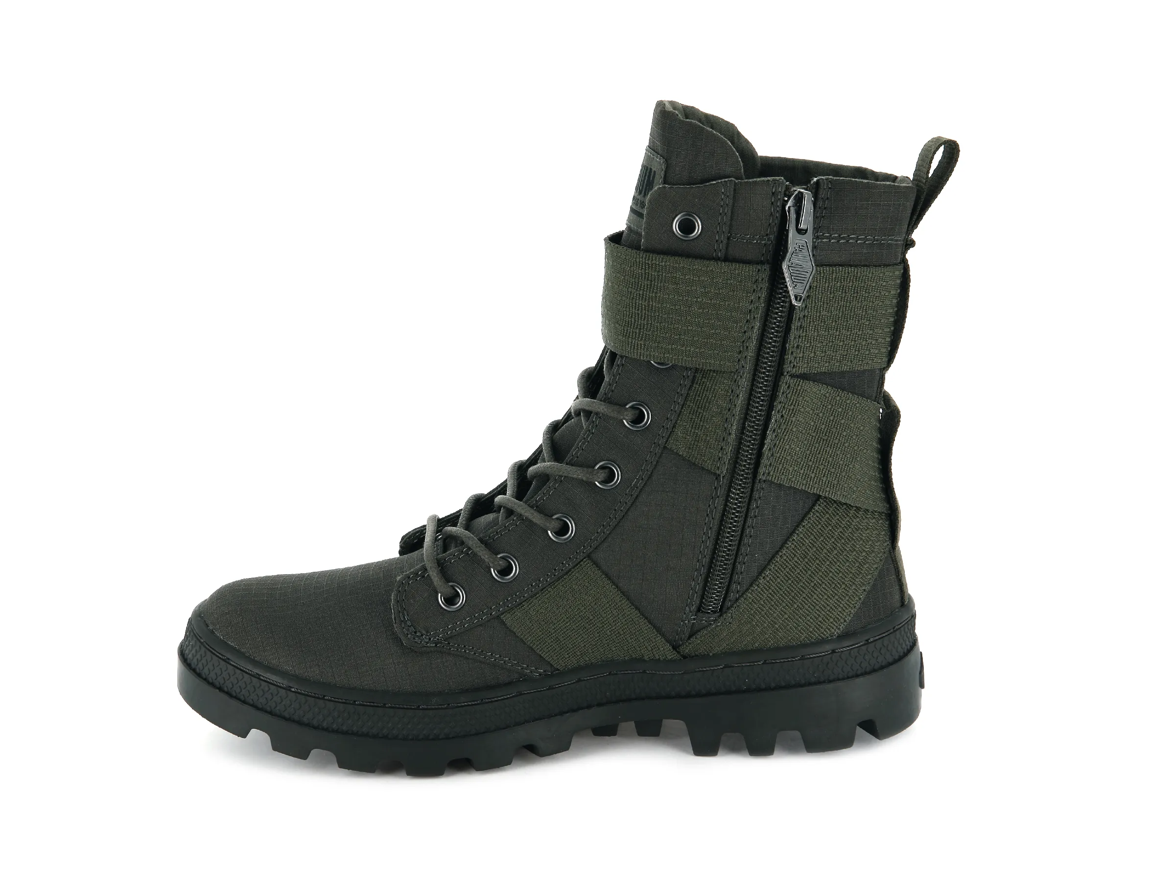 95946-345-M | PALLABOSSE TACT ST TEXTILE | VETIVER/OLIVE NIGHT sold by Palladium Boots product image thumbnail 4