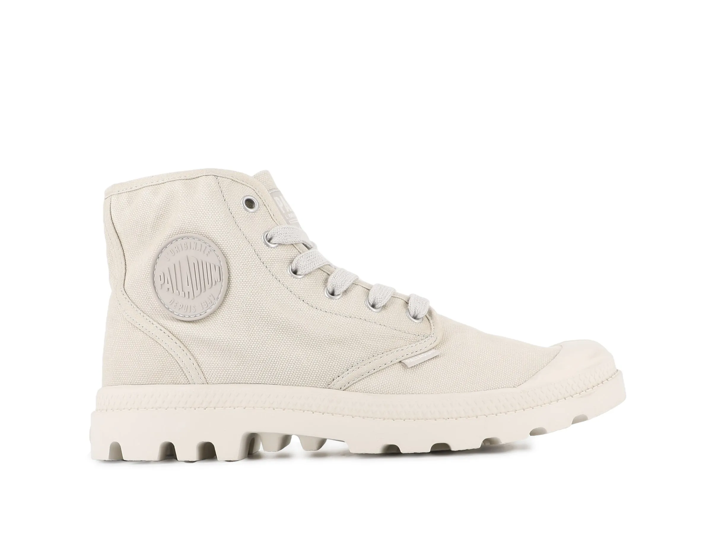 02352-096-M | PAMPA HI | NATURAL GREY sold by Palladium Boots