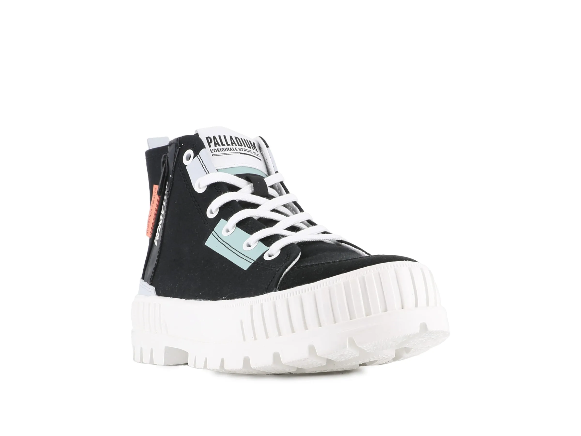 94469-008-M | PALLASHOCK BACKZIP 2 | BLACK sold by Palladium Boots product image thumbnail 2
