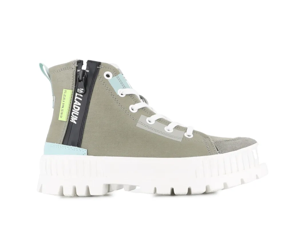 94469-339-M | PALLASHOCK BACKZIP 2 | VETIVER sold by Palladium Boots