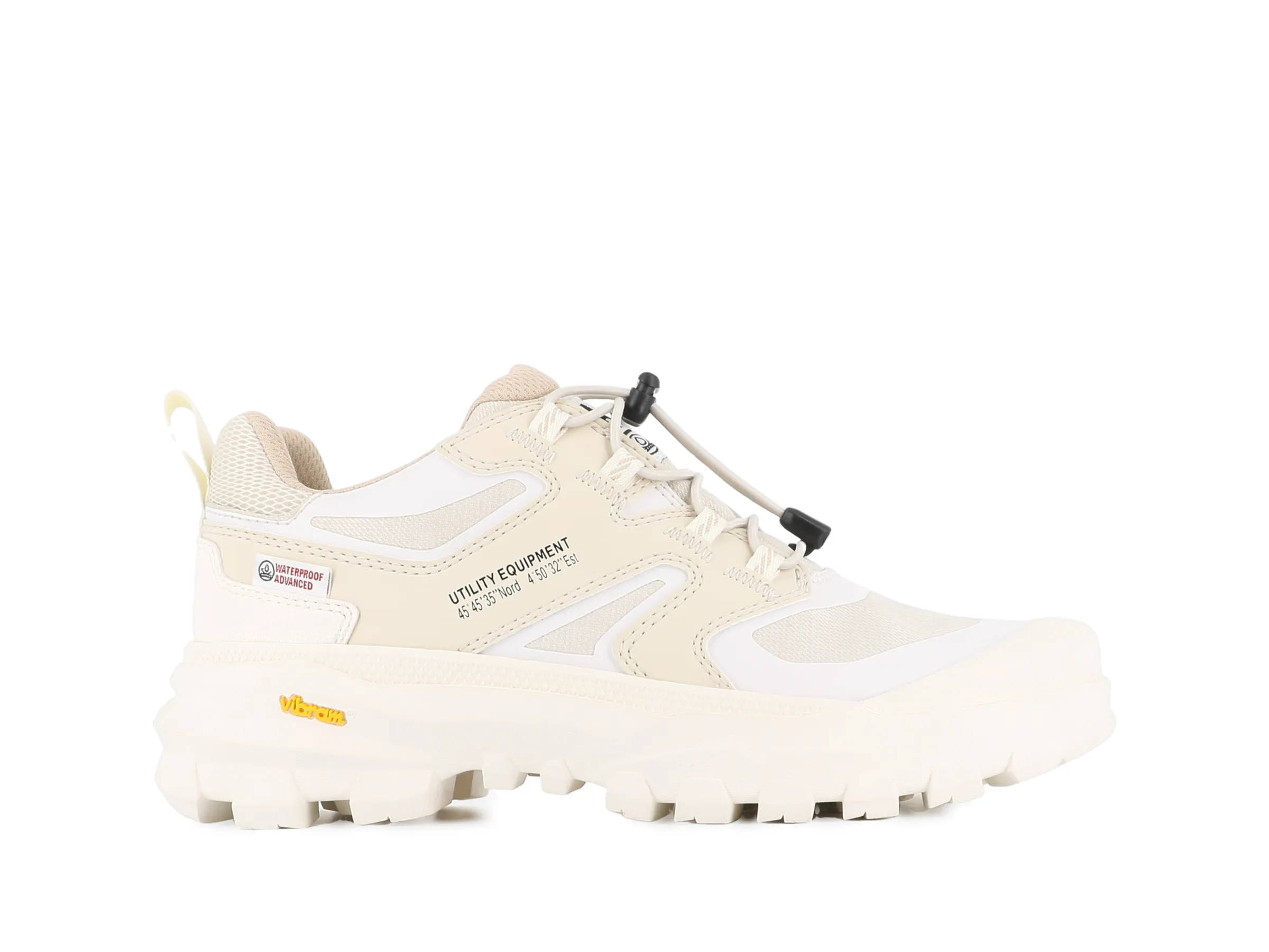 74344-175-M | PALLARIDER LO WPA | ALMOND MILK sold by Palladium Boots