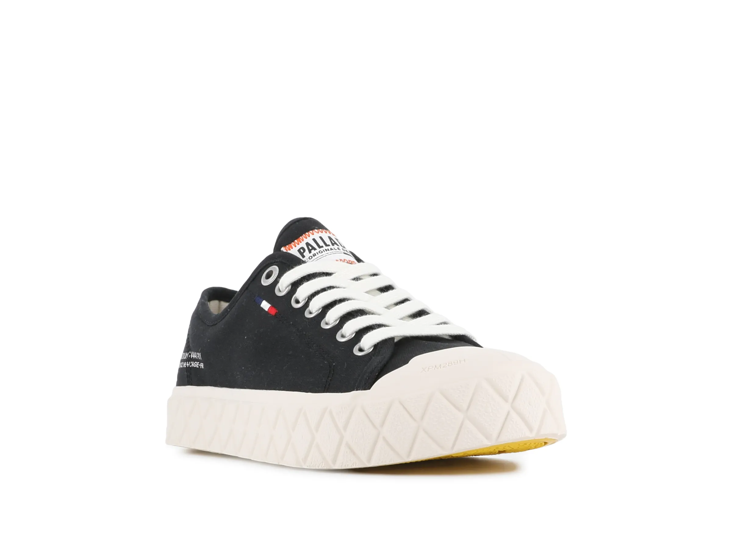 74447-053-M | PALLA ACE CVS ORG | BLACK / WHITE CAP GRAY sold by Palladium Boots product image thumbnail 2