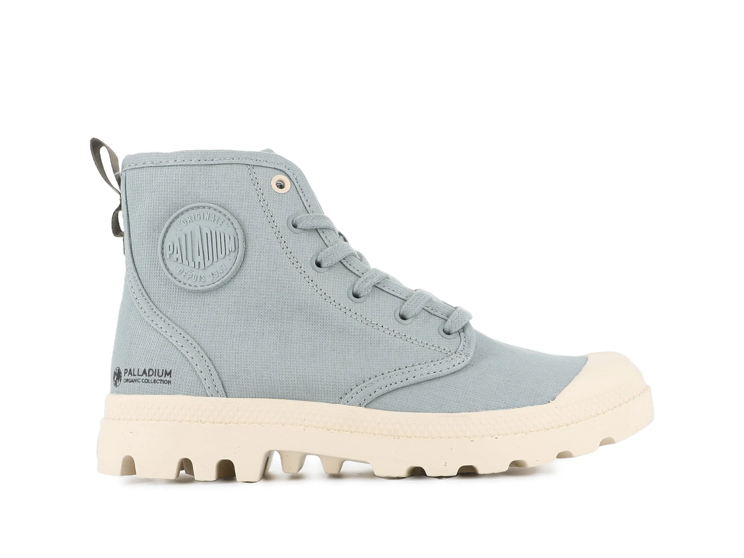 79101-083-M | PAMPA HI ZIP ORGANIC | SLATE GRAY sold by Palladium Boots