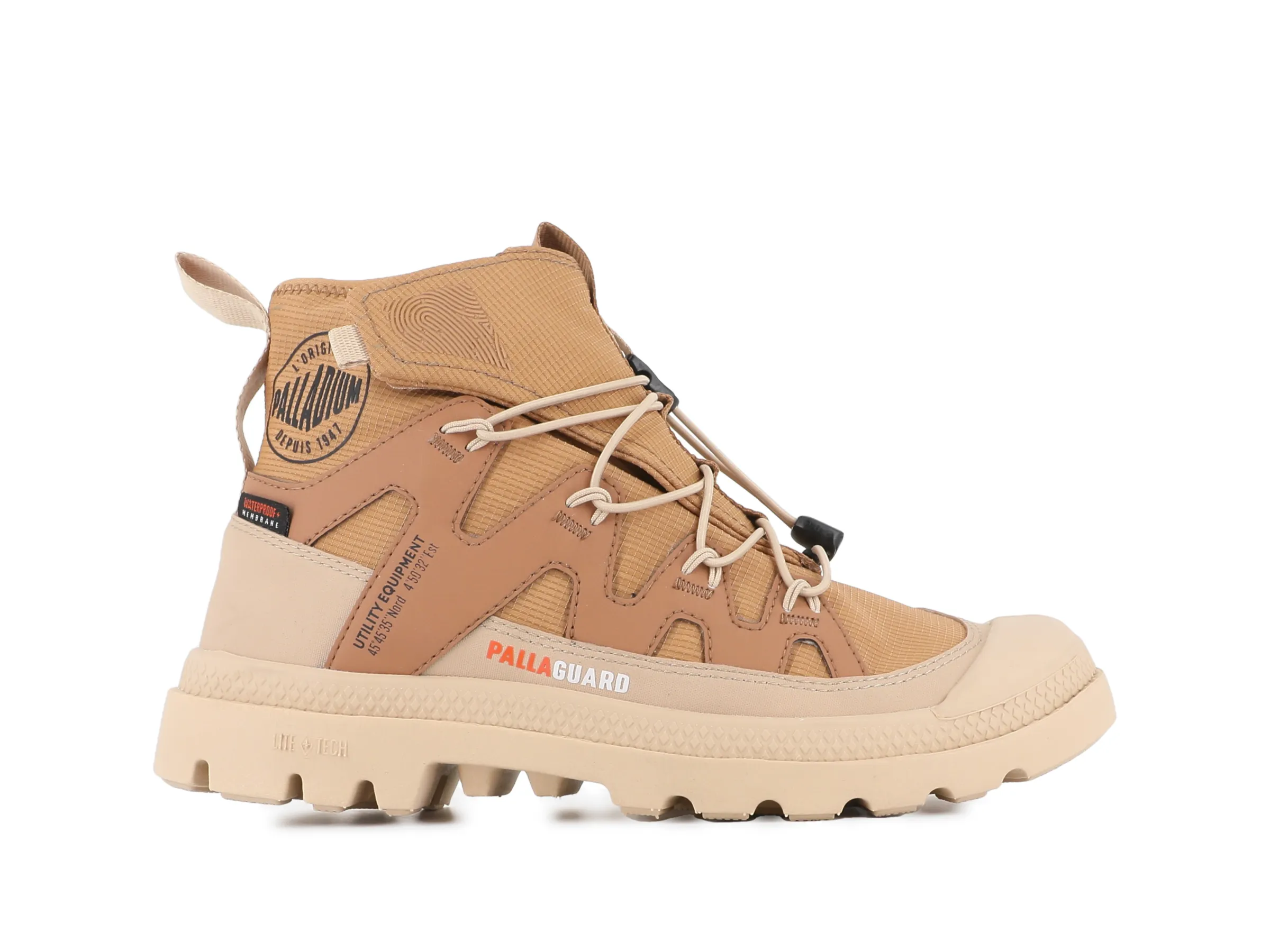 74383-287-M | PAMPA LITE+ XPLOR WP+ | CHAI TAN sold by Palladium Boots
