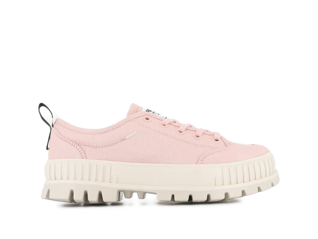 78569-605-M | PALLASHOCK LO ORGANIC 2 | NATURE PINK sold by Palladium Boots