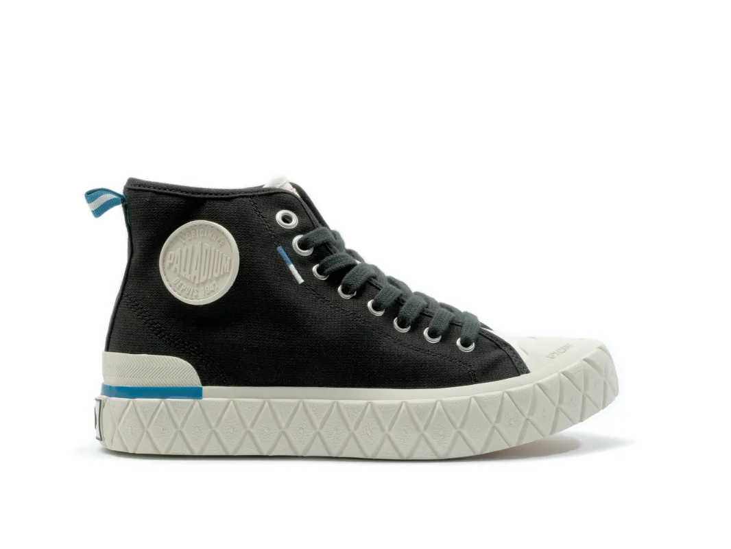 79142-008-M | PALLA ACE CHUKKA ORGANIC | BLACK sold by Palladium Boots