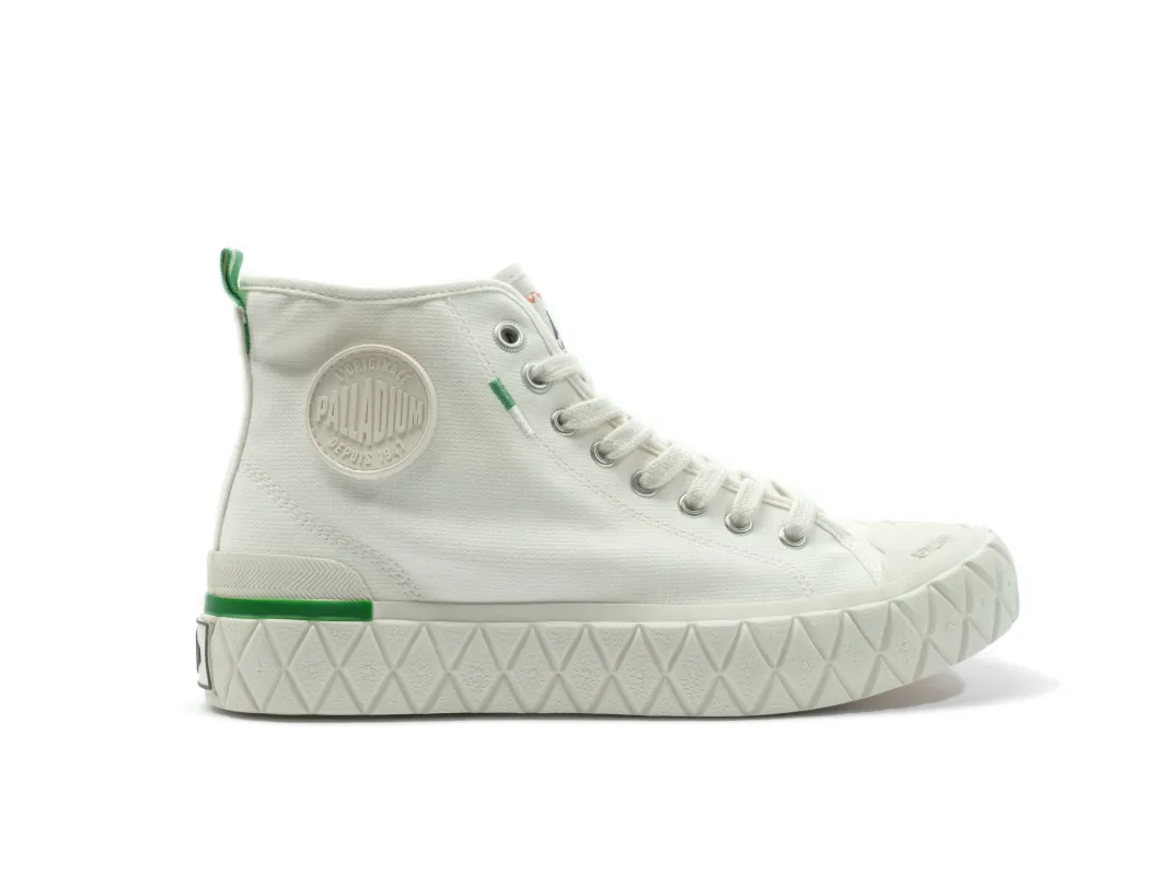 79142-180-M | PALLA ACE CHUKKA ORGANIC | CREAM WHITE sold by Palladium Boots