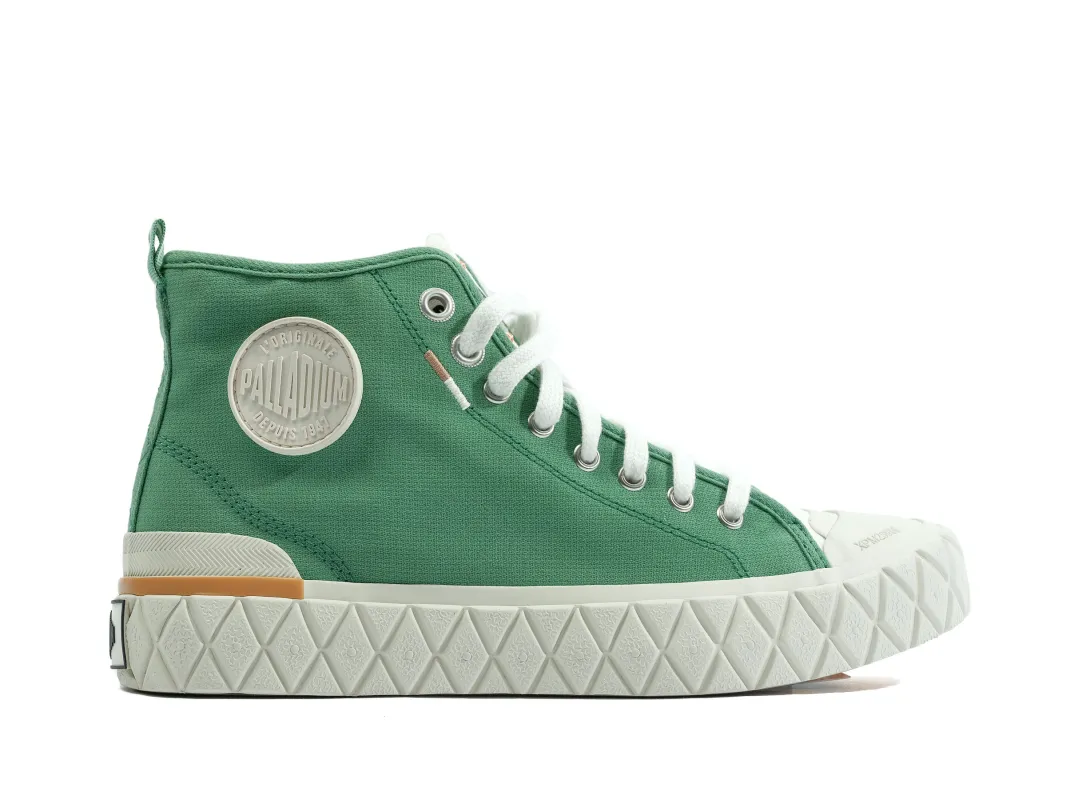 79142-305-M | PALLA ACE CHUKKA ORGANIC | VINTAGE GREEN sold by Palladium Boots