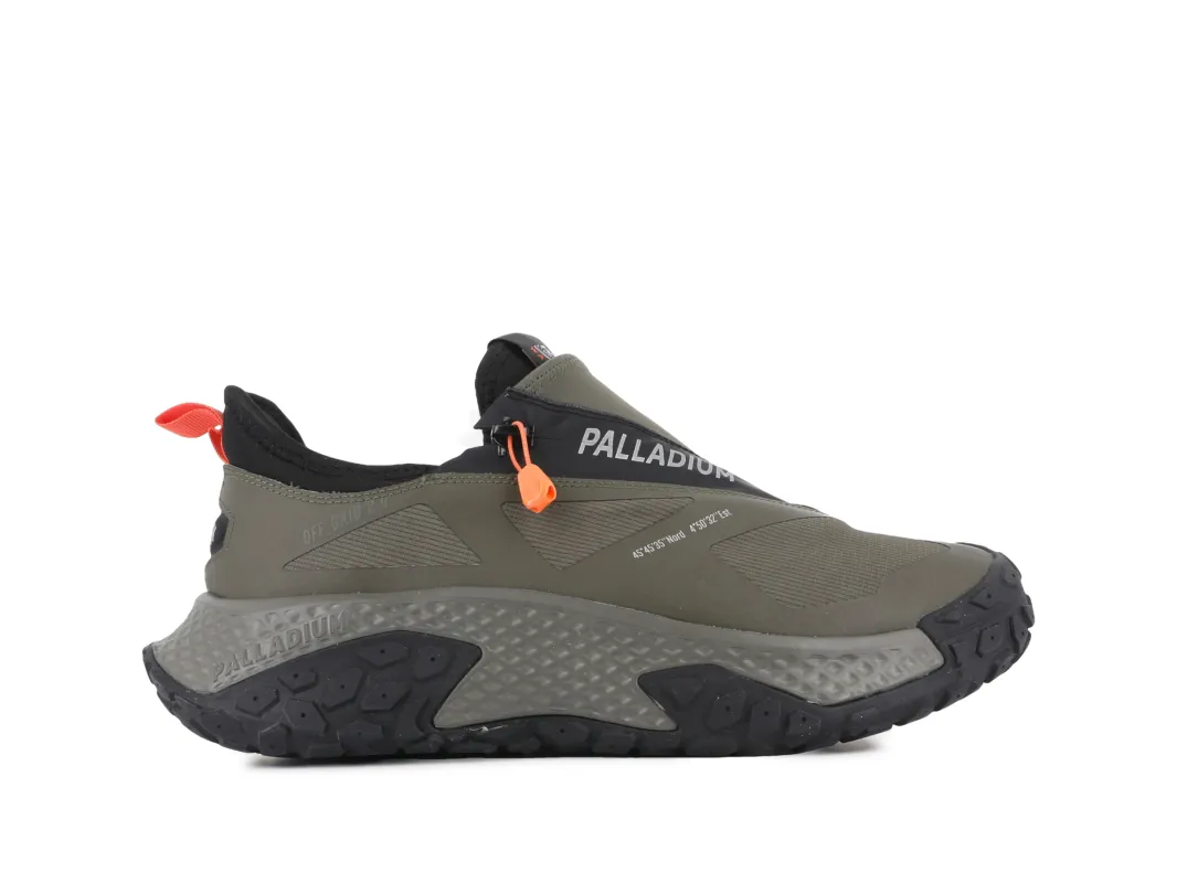 74483-325-M | OFFBOUND WP+ ZIP | OLIVE NIGHT sold by Palladium Boots