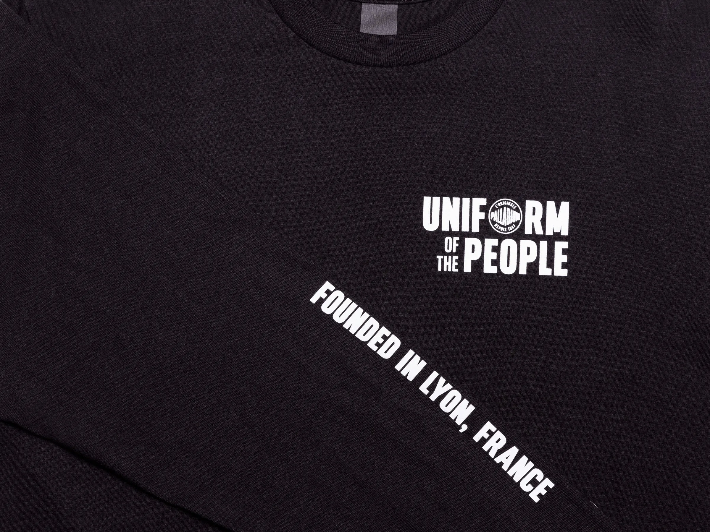 176484-008 | UOP LONG SLV T-SHIRT | BLACK sold by Palladium Boots product image thumbnail 3