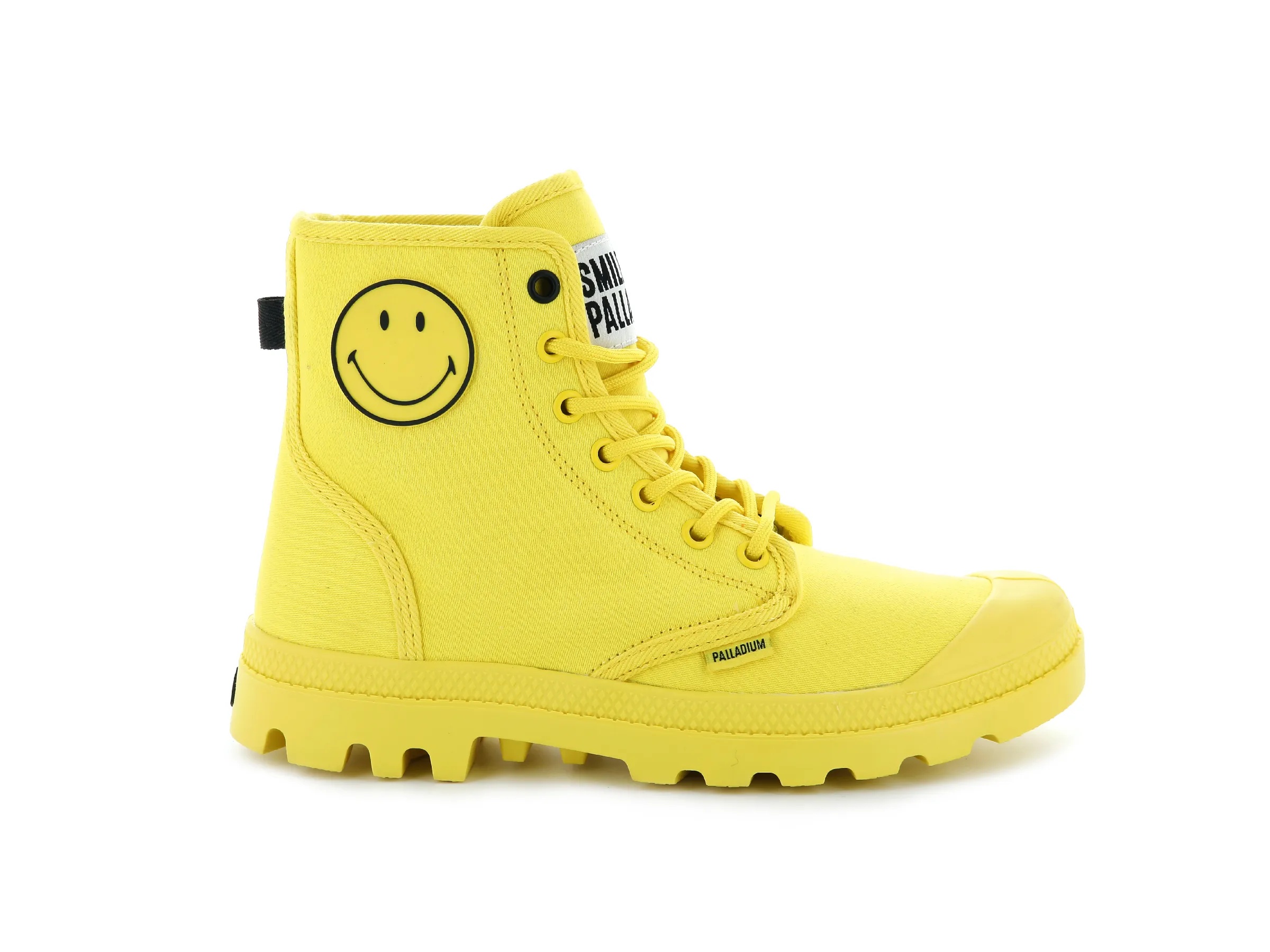 76074-736-M | PAMPA SMILEY FEST BAG | BLAZING YELLOW sold by Palladium Boots