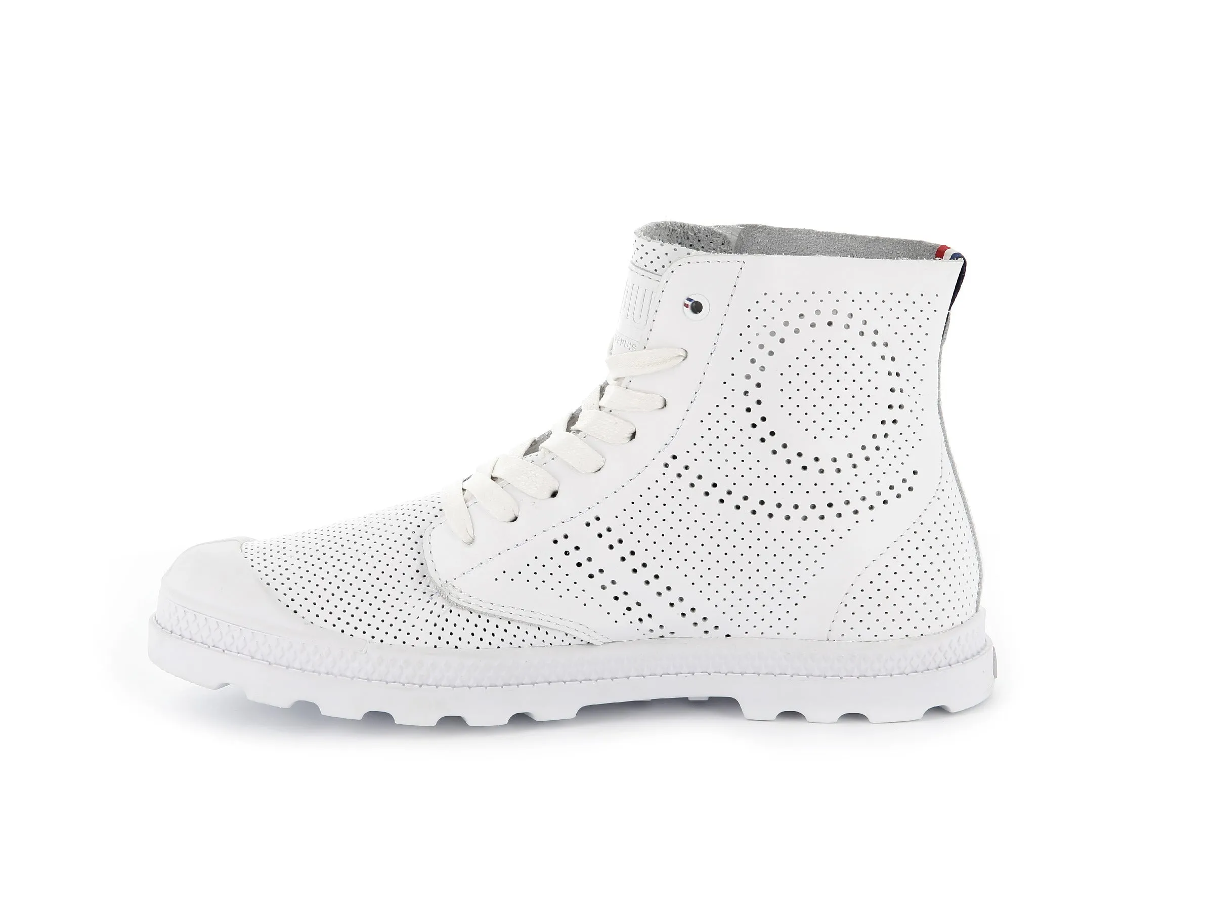 95756-133-M | PAMPA MID LP PERF | WHITE sold by Palladium Boots product image thumbnail 4