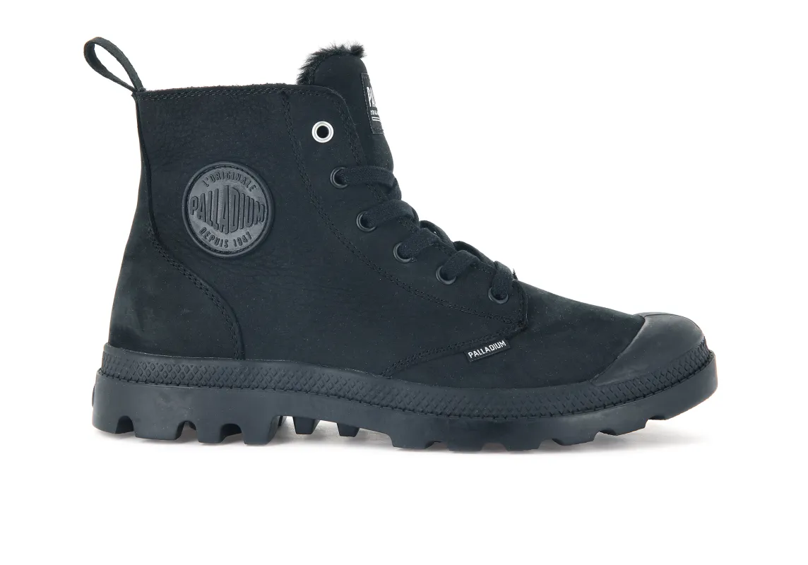 05982-010-M | PAMPA HI ZIP WL | ALL BLACK sold by Palladium Boots