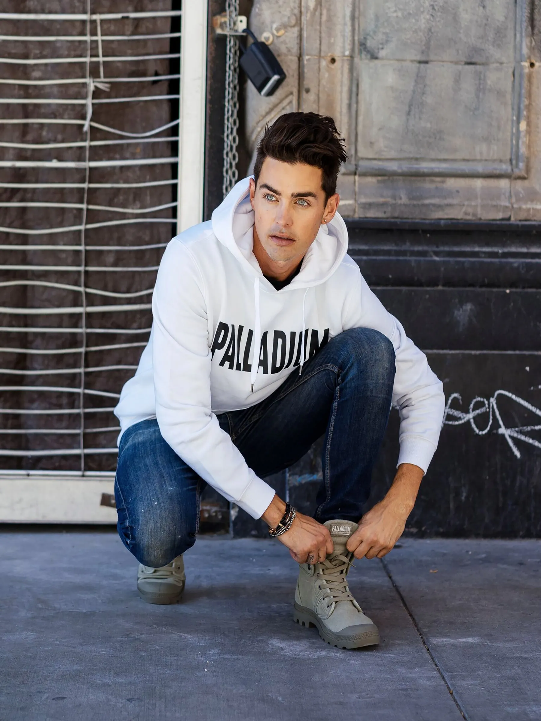 172417-100 | PALLADIUM HOODY | WHITE sold by Palladium Boots product image thumbnail 4