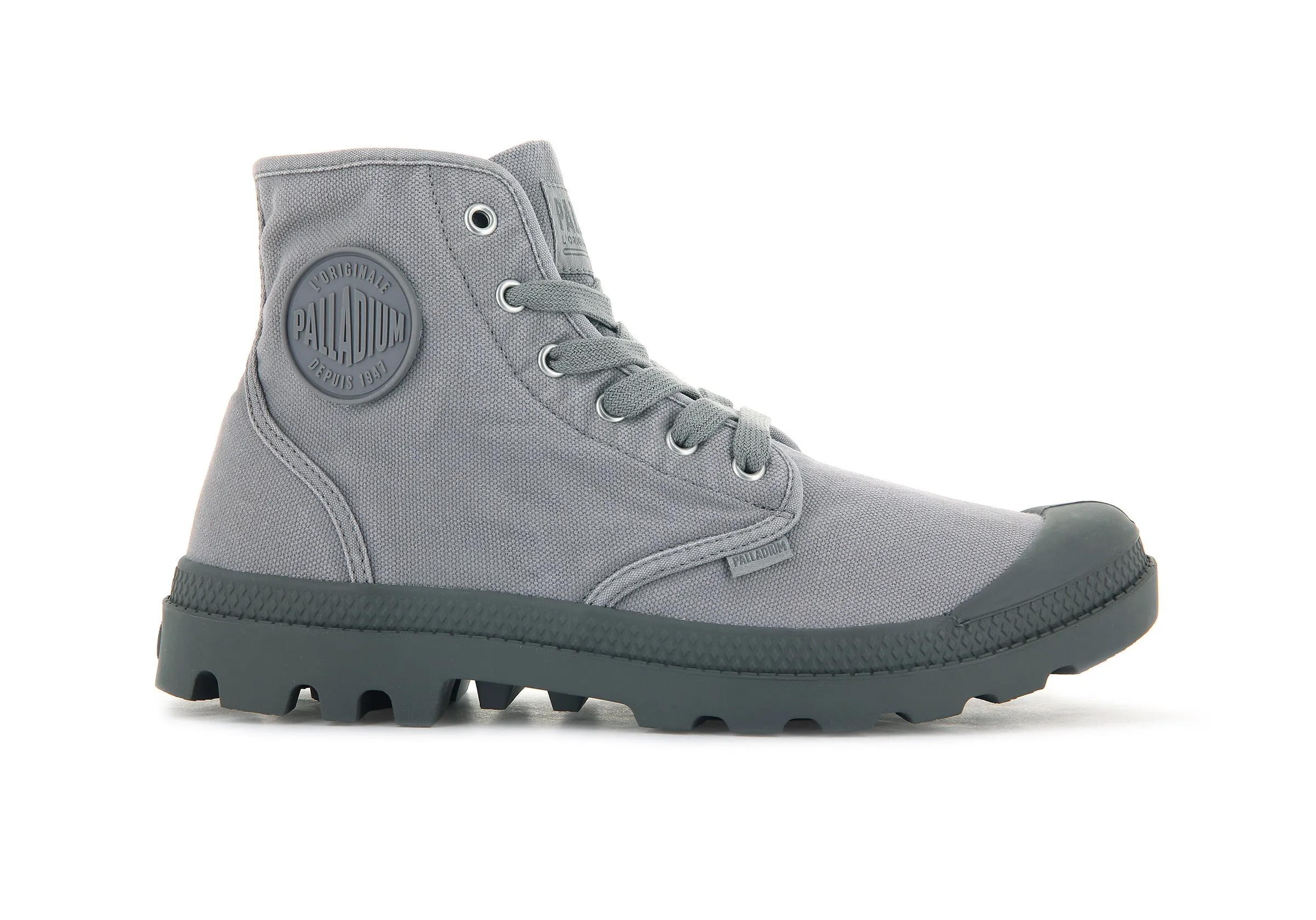 02352-071-M | PAMPA HI | GRAY FLANNEL sold by Palladium Boots