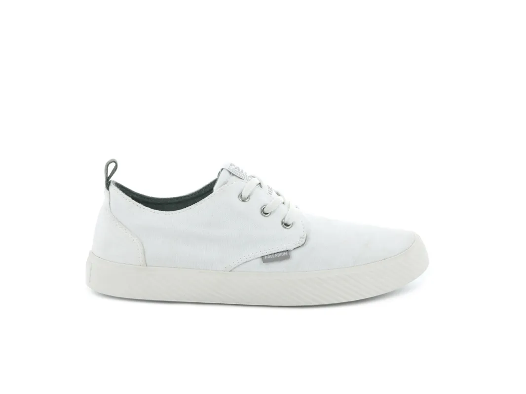 76248-116-M | PALLAPHOENIX OX CANVAS | STAR WHITE sold by Palladium Boots