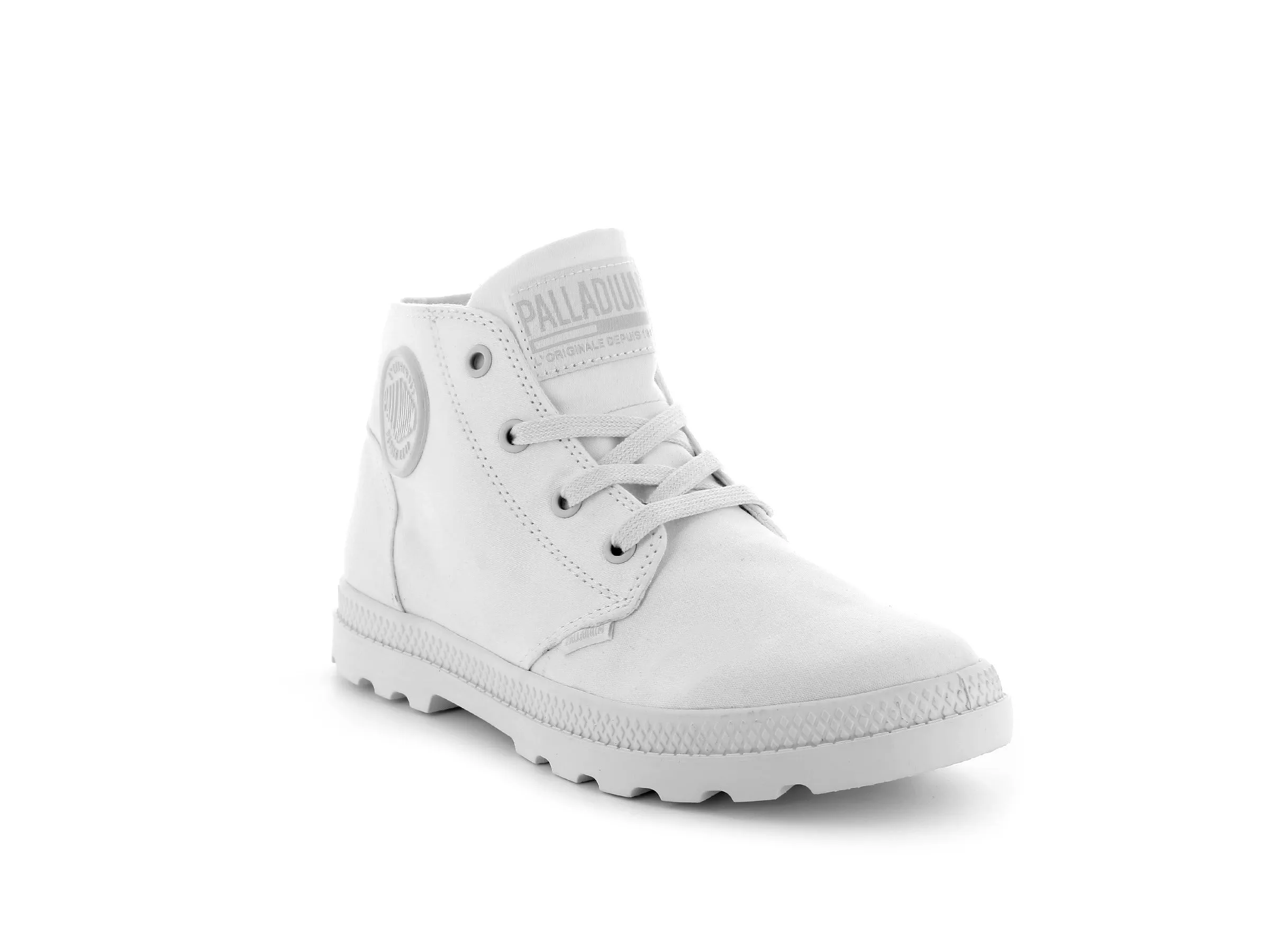 95742-104-M | WOMENS PAMPA FREE CANVAS | MARSHMALLOW/MARSHMALLOW sold by Palladium Boots product image thumbnail 2