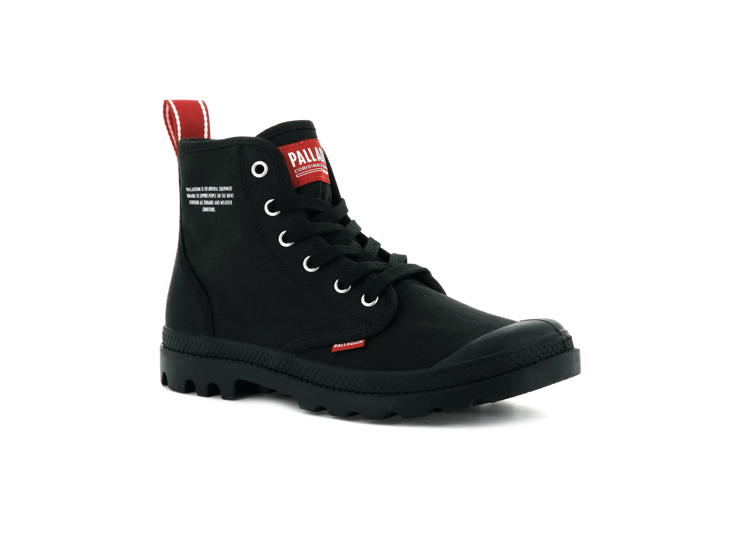 76258-008-M | PAMPA HI DARE | BLACK sold by Palladium Boots product image thumbnail 2