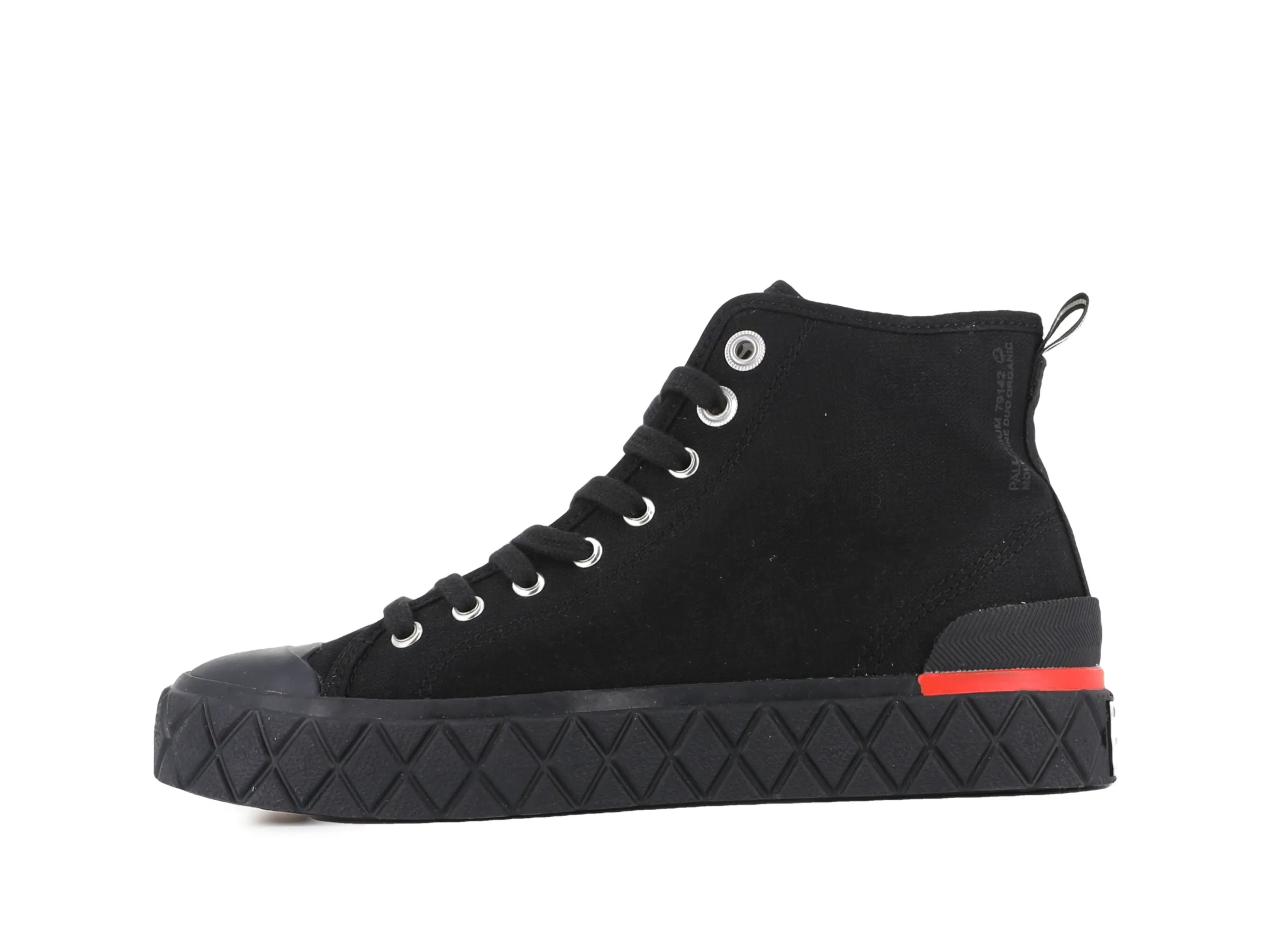 79142-001-M | PALLA ACE CHUKKA ORGANIC | BLACK/BLACK sold by Palladium Boots product image thumbnail 4