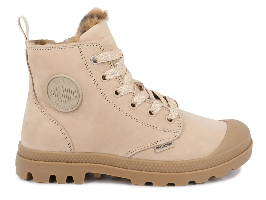 94979-257-M | PAMPA HI ZIP WL WILD | WARM SAND made by Palladium Boots