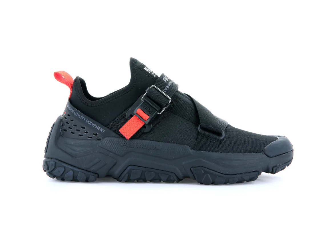 77172-010-M | OFF-GRID LO UTILITY | BLACK/BLACK sold by Palladium Boots