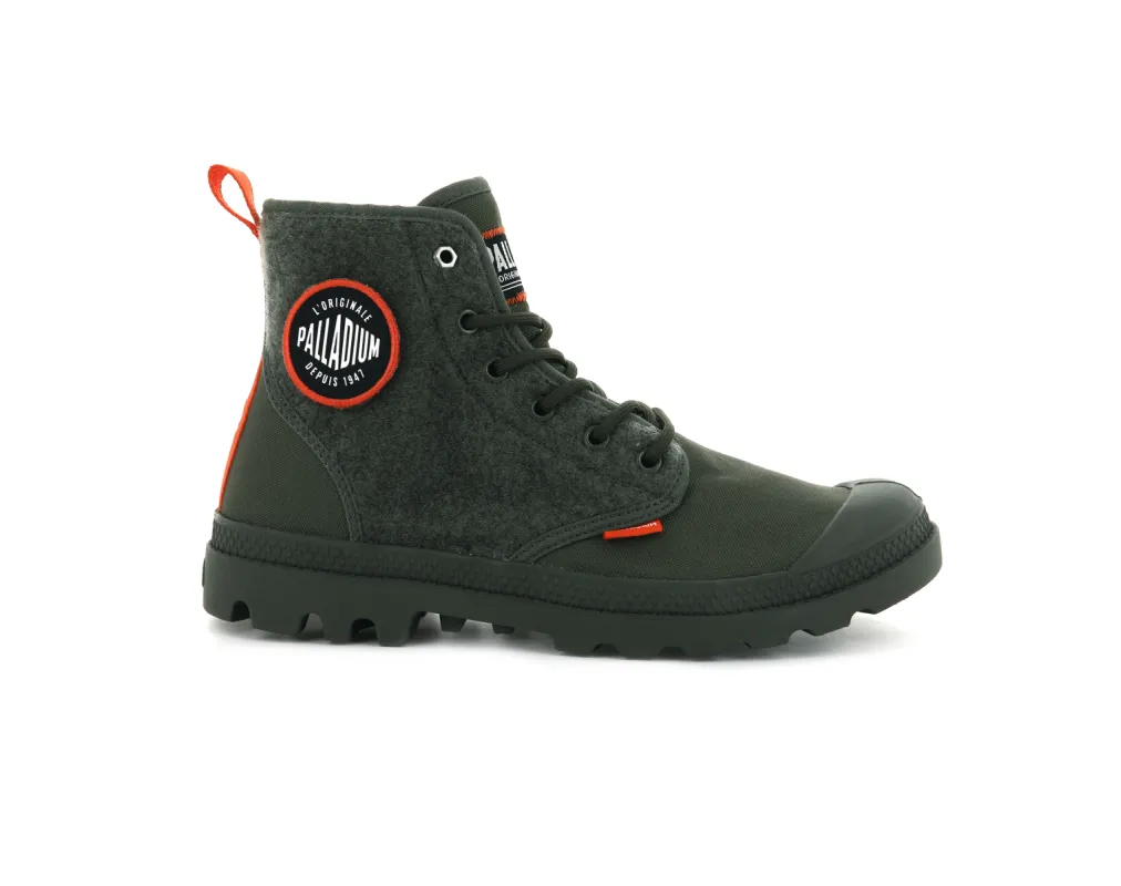 76648-325-M | PAMPA HI CHANGE | OLIVE NIGHT sold by Palladium Boots