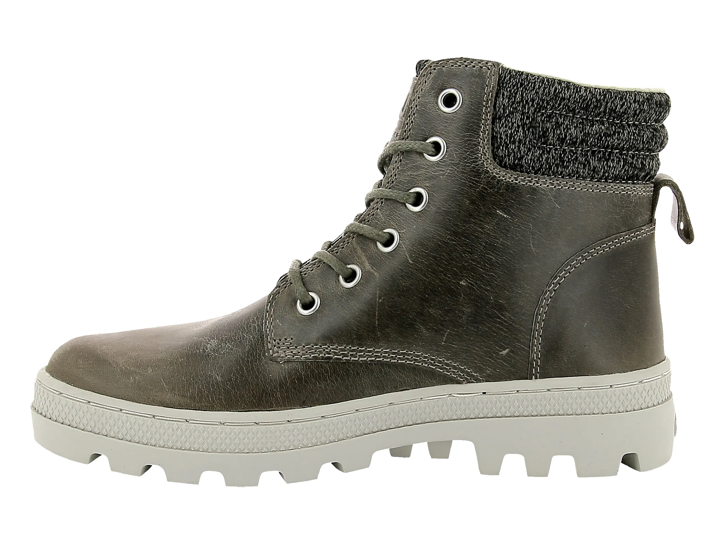 95522-369-M | WOMENS PALLABOSSE HI CUFF L | FALLEN ROCK/RAINY DAY sold by Palladium Boots product image thumbnail 4