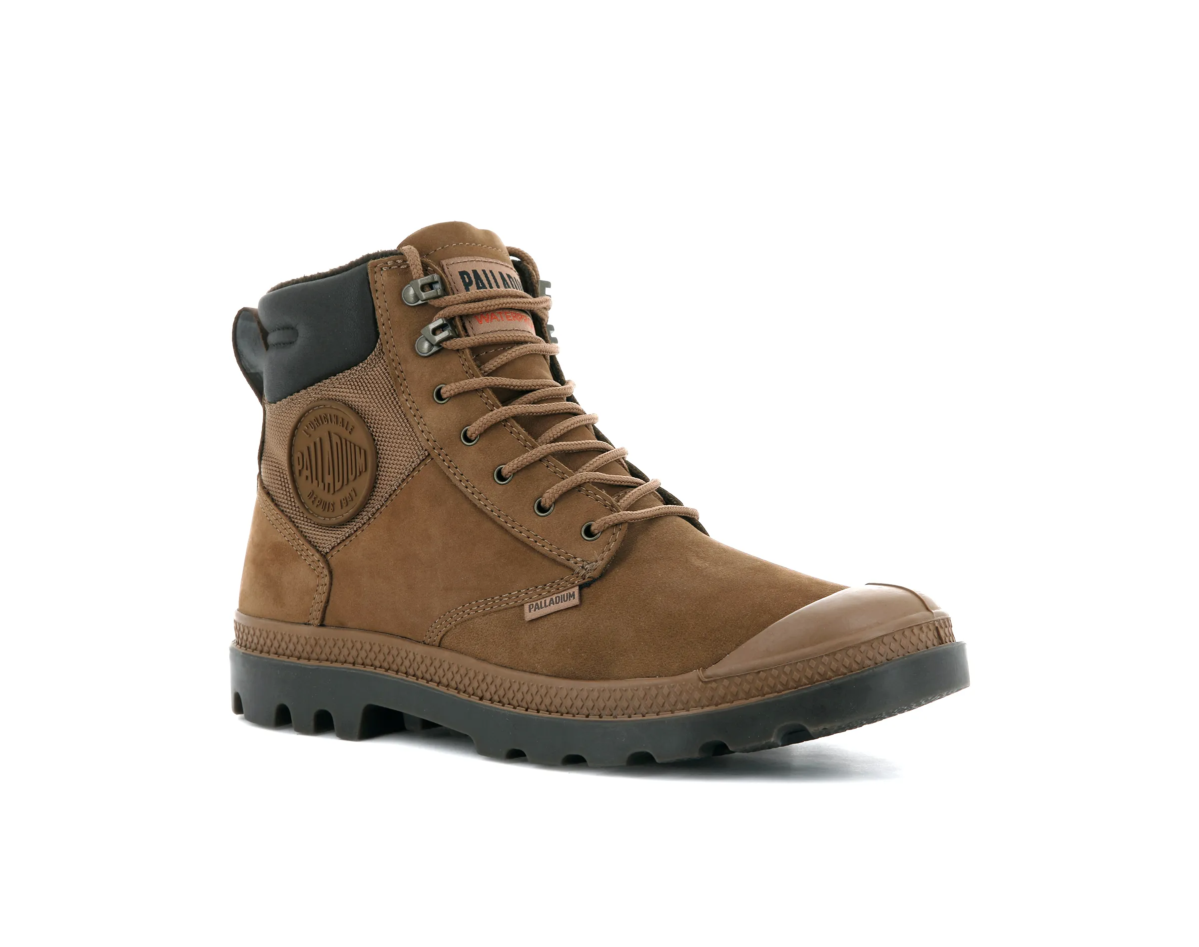 76843-257-M | PAMPA SHIELD WP+ LUX | MAHOGANY sold by Palladium Boots product image thumbnail 2