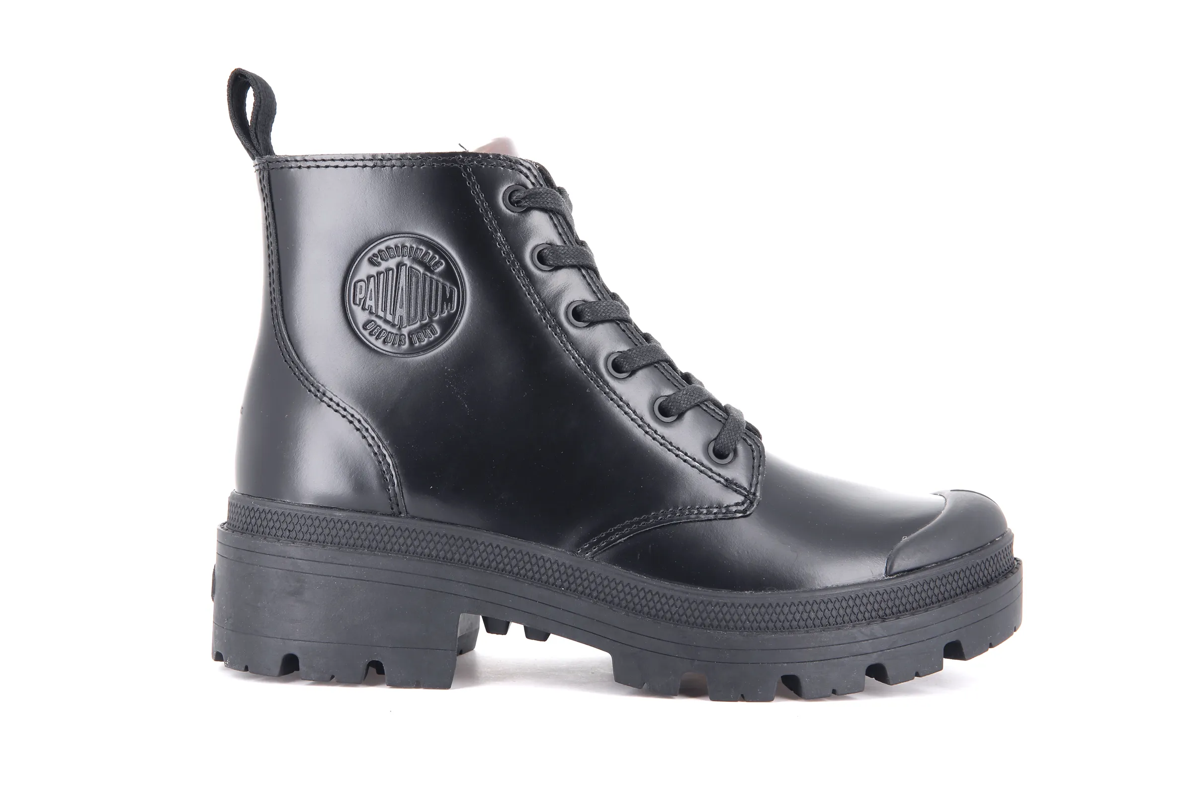 97181-010-M | PALLABASE HI OFF-1 | BLACK/BLACK sold by Palladium Boots