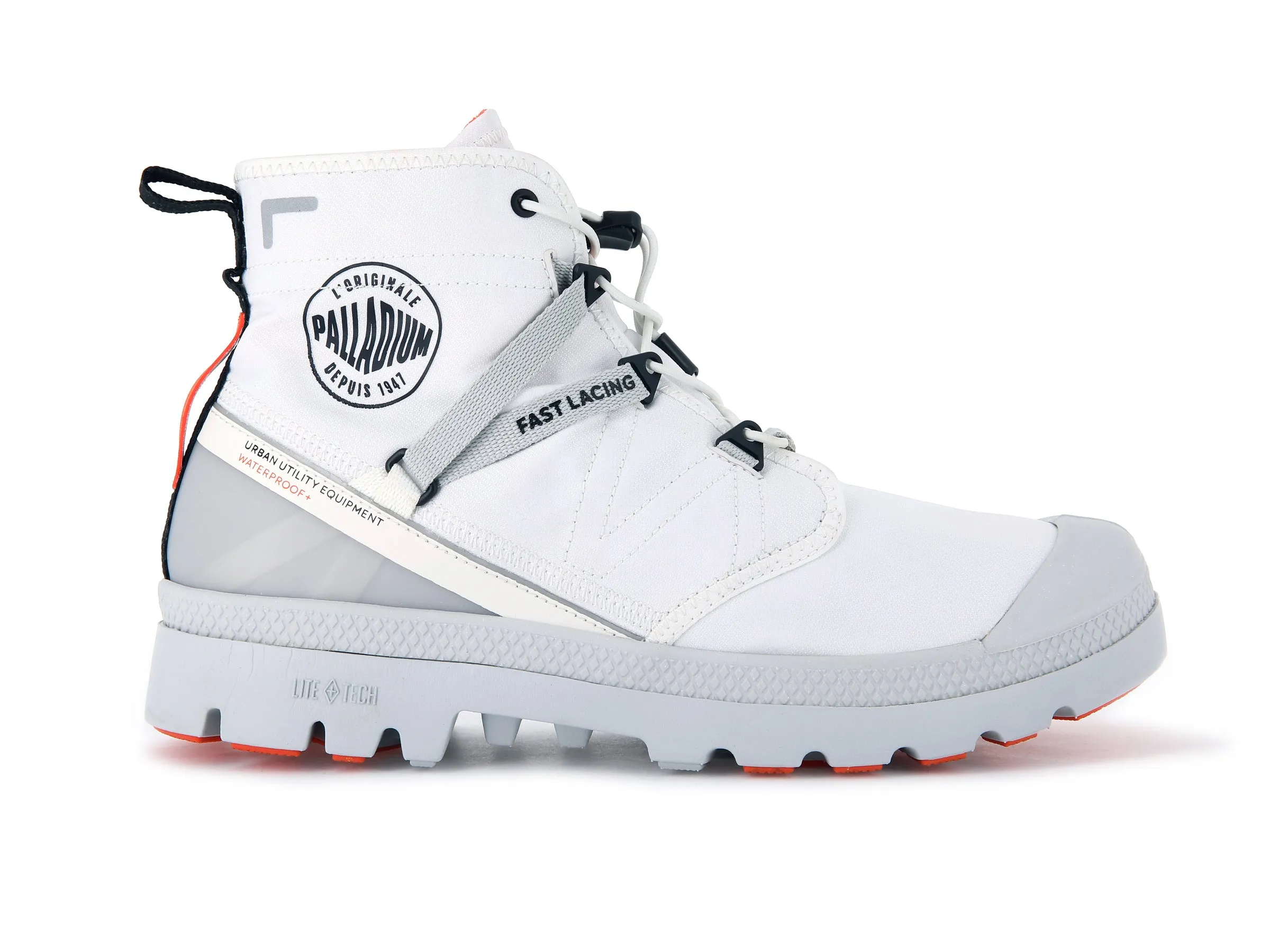 77238-116-M | PAMPA TRAVEL LITE+ WATERPROOF | STAR WHITE sold by Palladium Boots