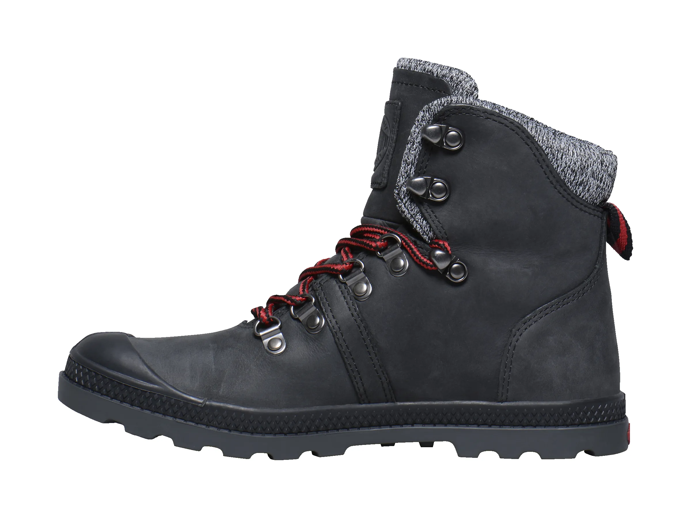95140-041-M | WOMENS PALLABROUSE HIKR LP | BLACK/RED/CASTLEROCK sold by Palladium Boots product image thumbnail 4