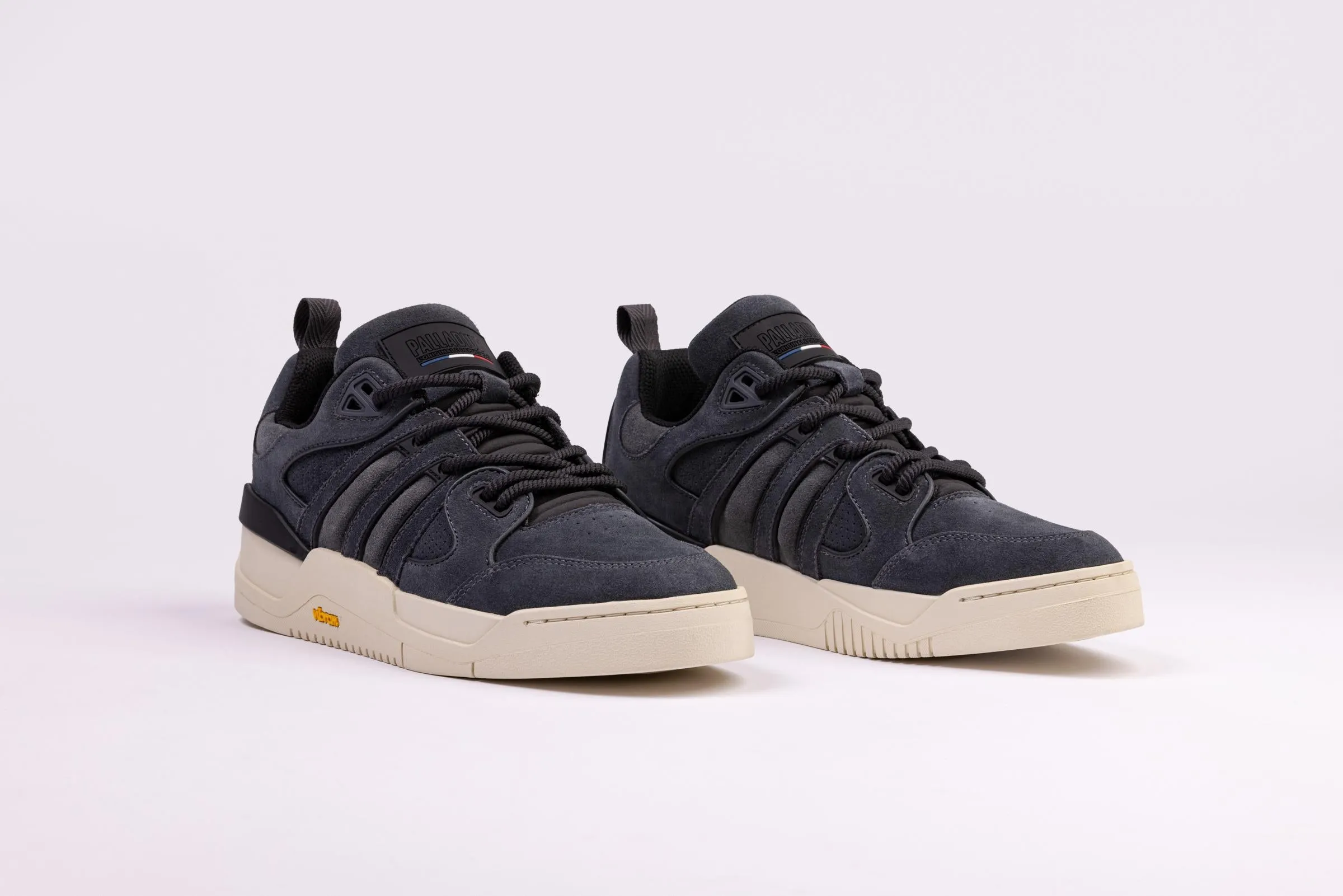 08627-019-M | MENS PALLASLAM BASKETBALL | BLACK /OYSTER WHITE sold by Palladium Boots product image thumbnail 4