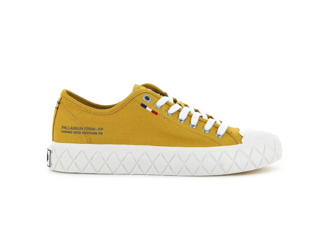 77014-730-M | PALLA ACE CANVAS | MUSTARD sold by Palladium Boots